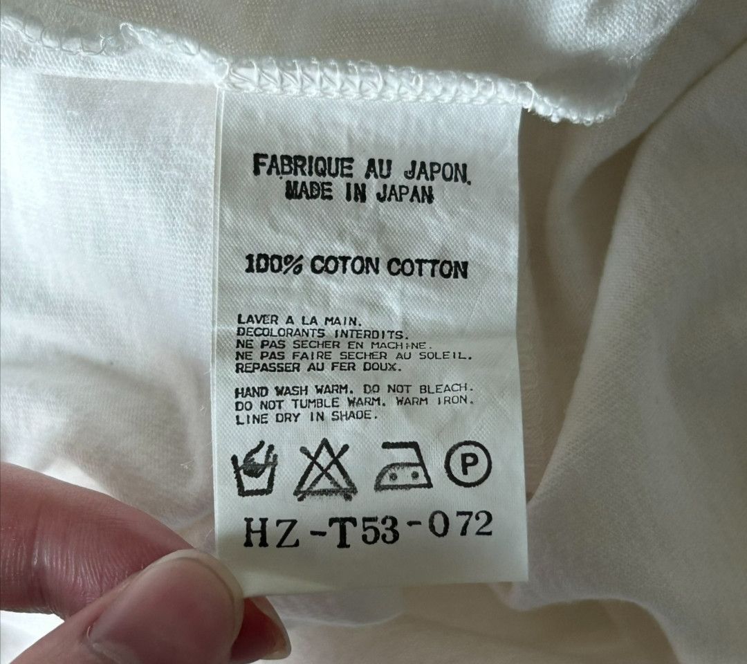 Yohji Yamamoto Yohji Yamamoto 04ss Hand Tee Size US L / EU 52-54 / 3 - 5 Thumbnail