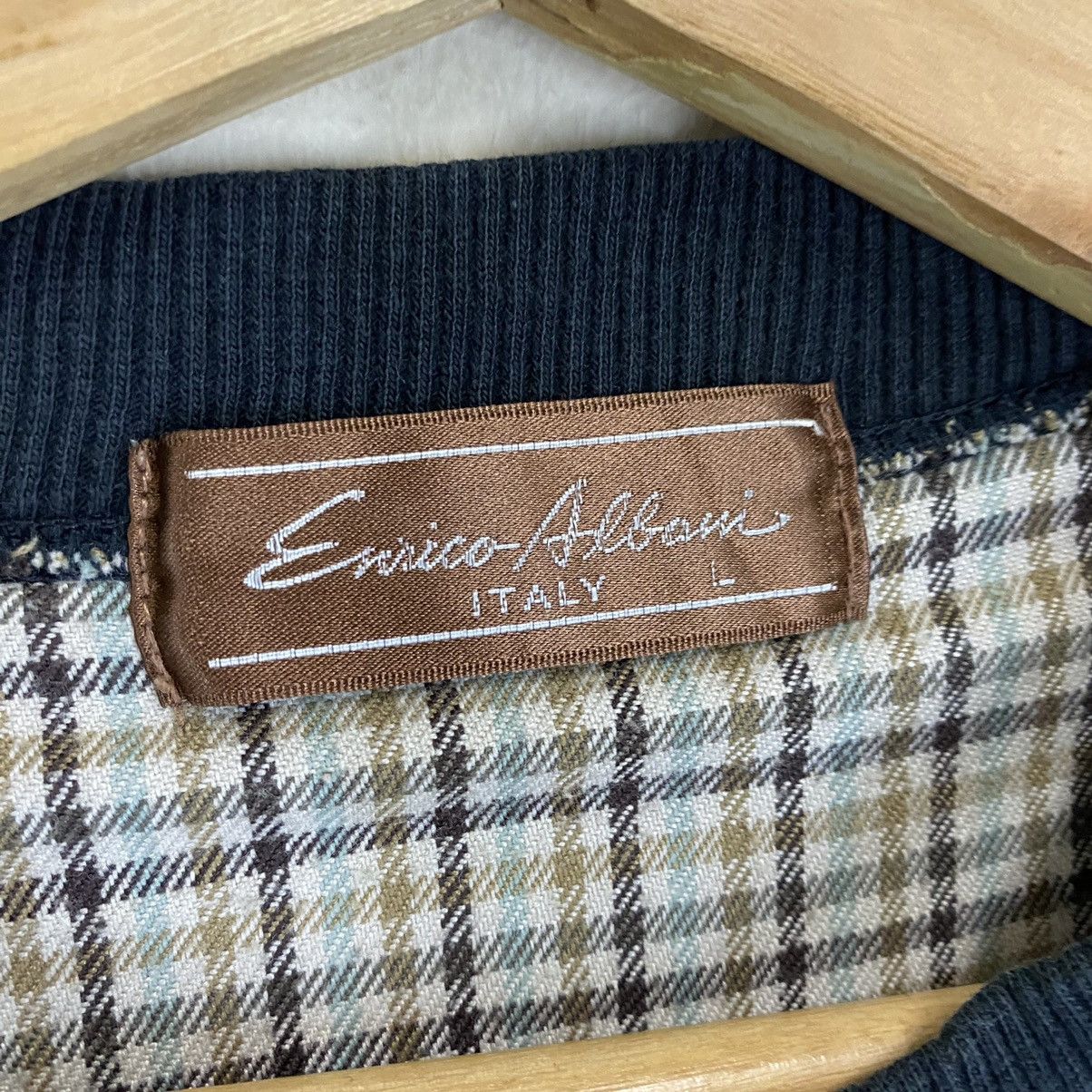 Designer × Vintage Vintage 90’s Enrico Albani Italy Crewneck Sweatshirt Size M Size US M / EU 48-50 / 2 - 10 Thumbnail