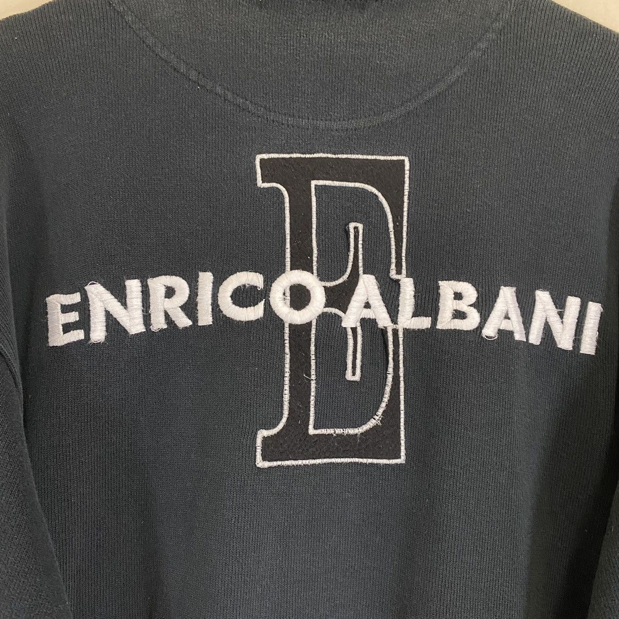 Designer × Vintage Vintage 90’s Enrico Albani Italy Crewneck Sweatshirt Size M Size US M / EU 48-50 / 2 - 5 Thumbnail