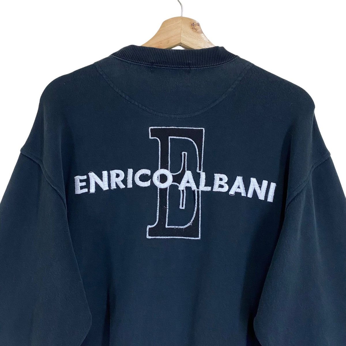 Designer × Vintage Vintage 90’s Enrico Albani Italy Crewneck Sweatshirt Size M Size US M / EU 48-50 / 2 - 4 Thumbnail