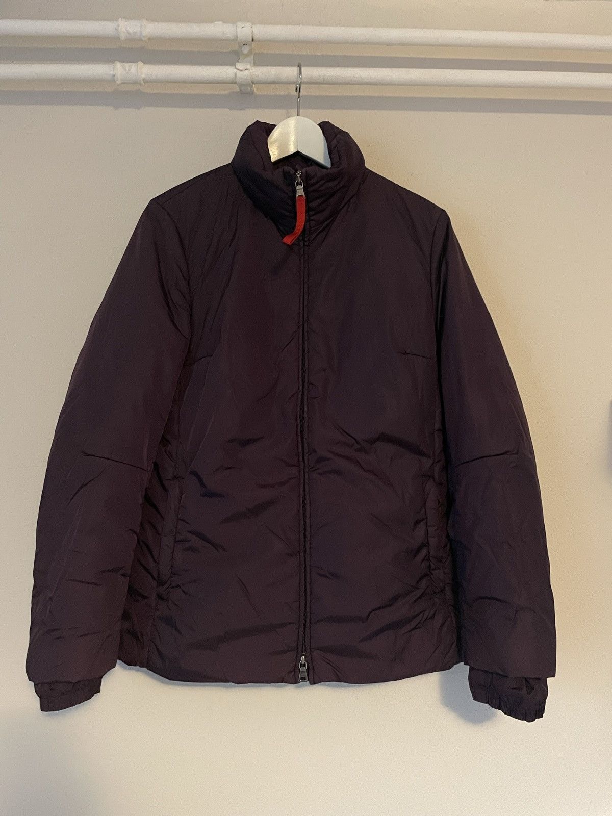 Image of Prada Burgundy Coat, Men's (Size XS)