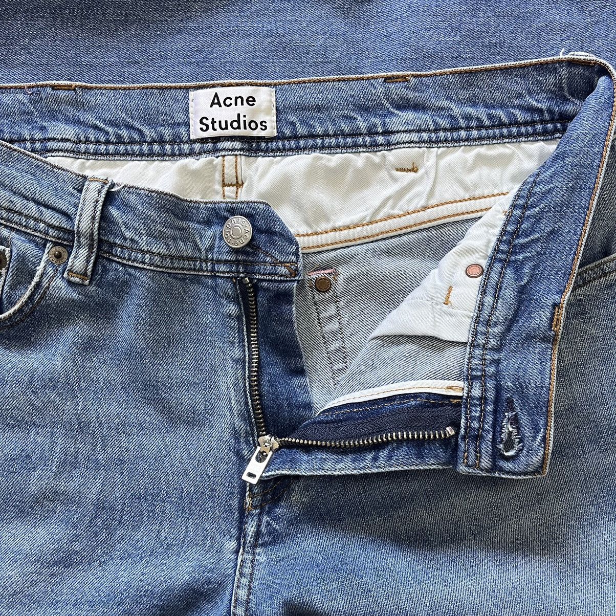 Acne Studios Acne Studios Slim Fit North Mid Blue Made In Italy Size US 29 - 11 Thumbnail