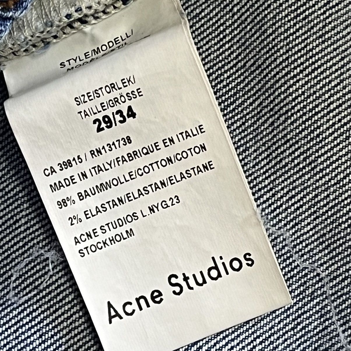 Acne Studios Acne Studios Slim Fit North Mid Blue Made In Italy Size US 29 - 15 Thumbnail