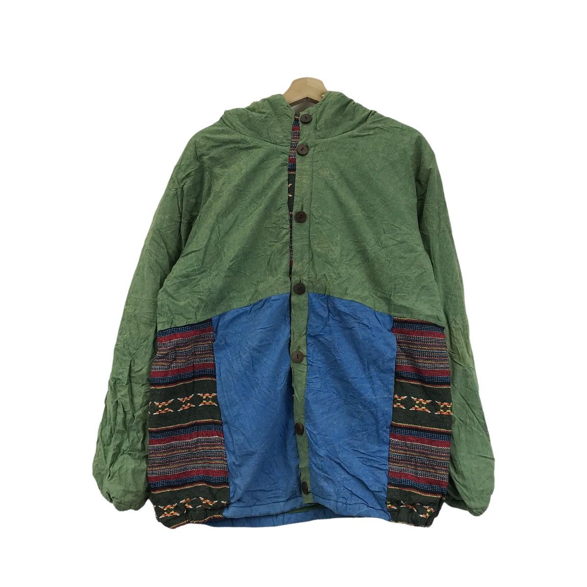 Vtg 90’ AJARA Native Navajo Made In INDIA Jacket Windbreaker