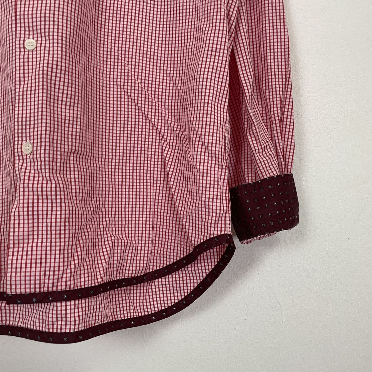 Comme des Garcons Vintage Comme Des Garcons Homme Button Ups Shirt Size US M / EU 48-50 / 2 - 2 Thumbnail