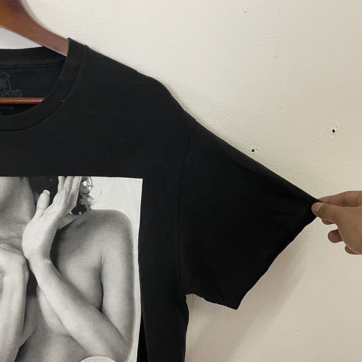 Japanese Brand Vintage Spencers Naked Girl Tee Size US M / EU 48-50 / 2 - 3 Thumbnail