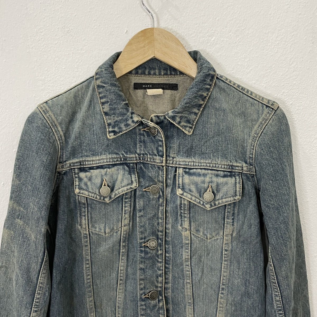 Marc Jacobs Vintage 90s Marc Jacobs Denim Jacket Size L / US 10 / IT 46 - 4 Thumbnail