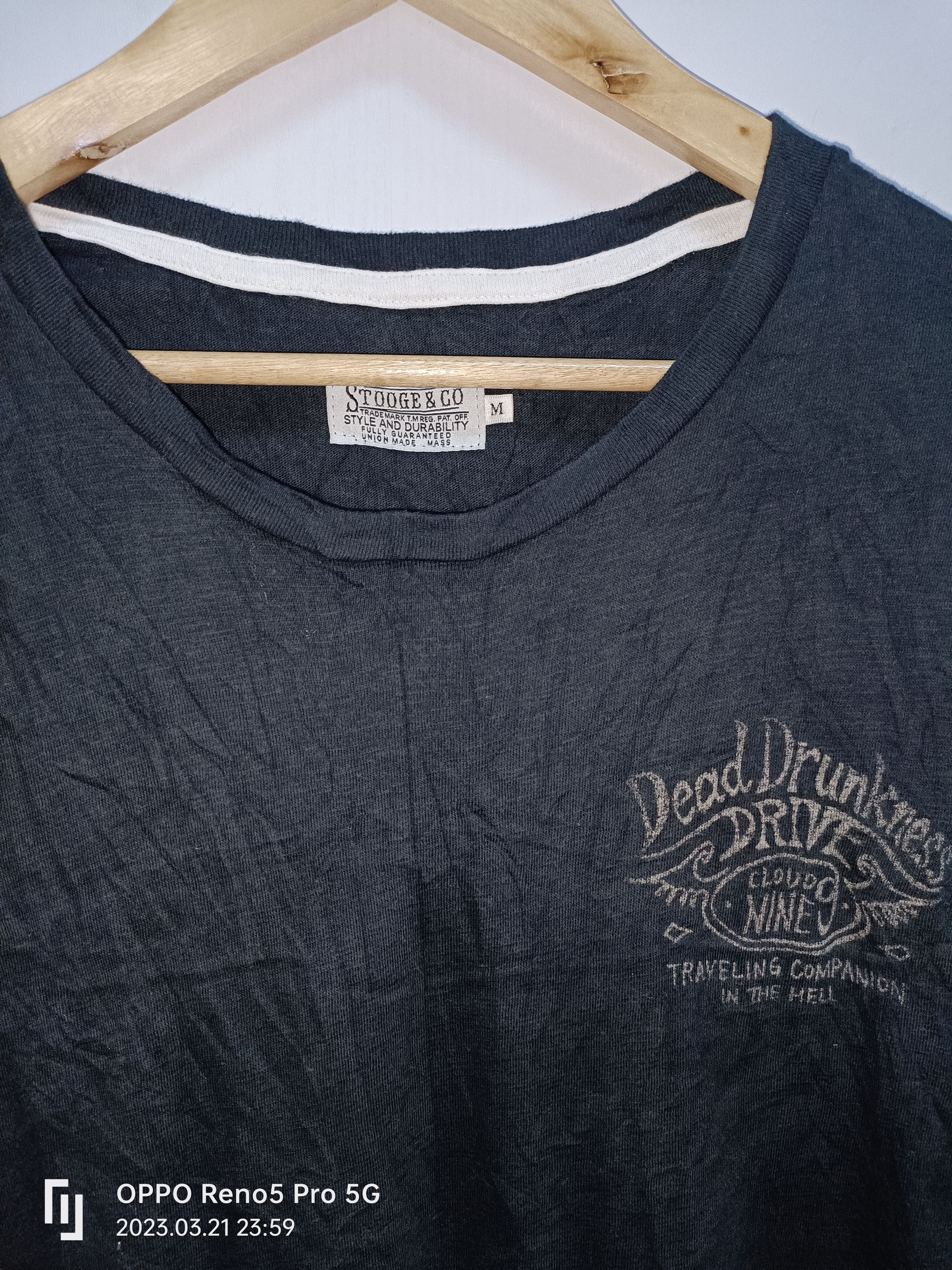 Japanese Brand × Vintage Vintage Long Sleeve Tshirts Dead Drunkness Drive Size US M / EU 48-50 / 2 - 5 Thumbnail