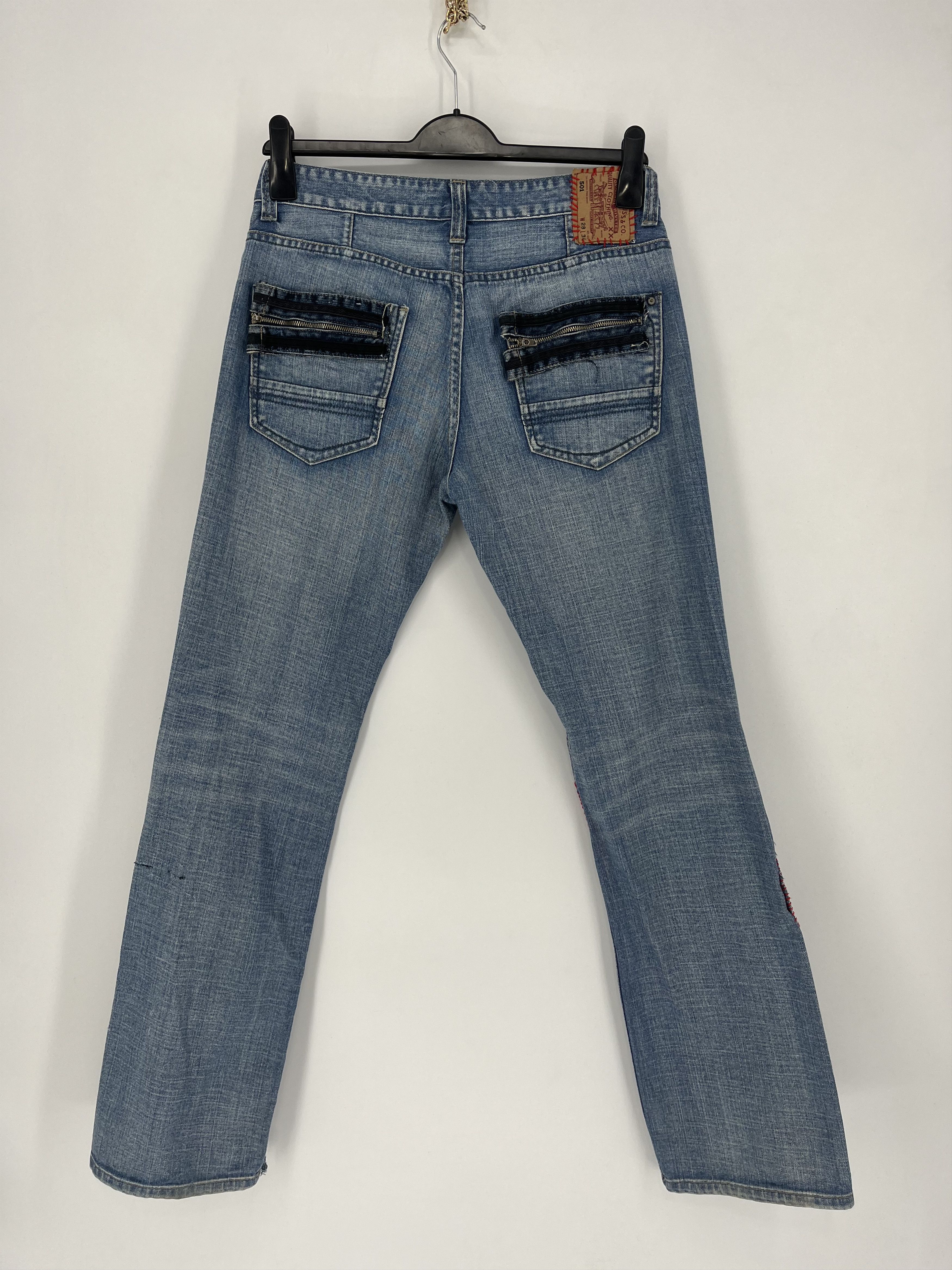 Japanese Brand Vintage 💥Rare💥TOM TAILOR Custom Light Wash Denim Size US 33 - 14 Thumbnail