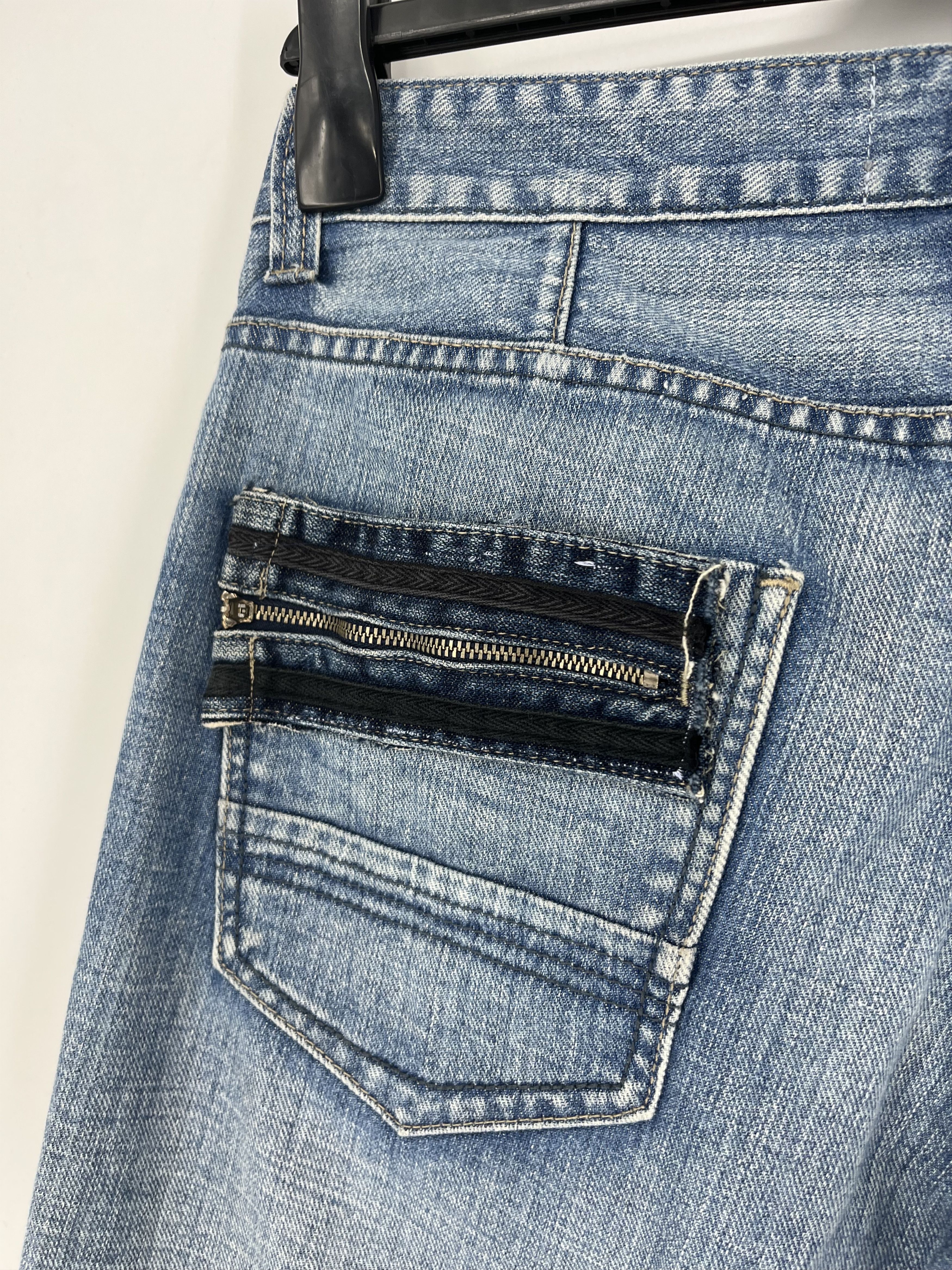 Japanese Brand Vintage 💥Rare💥TOM TAILOR Custom Light Wash Denim Size US 33 - 16 Thumbnail