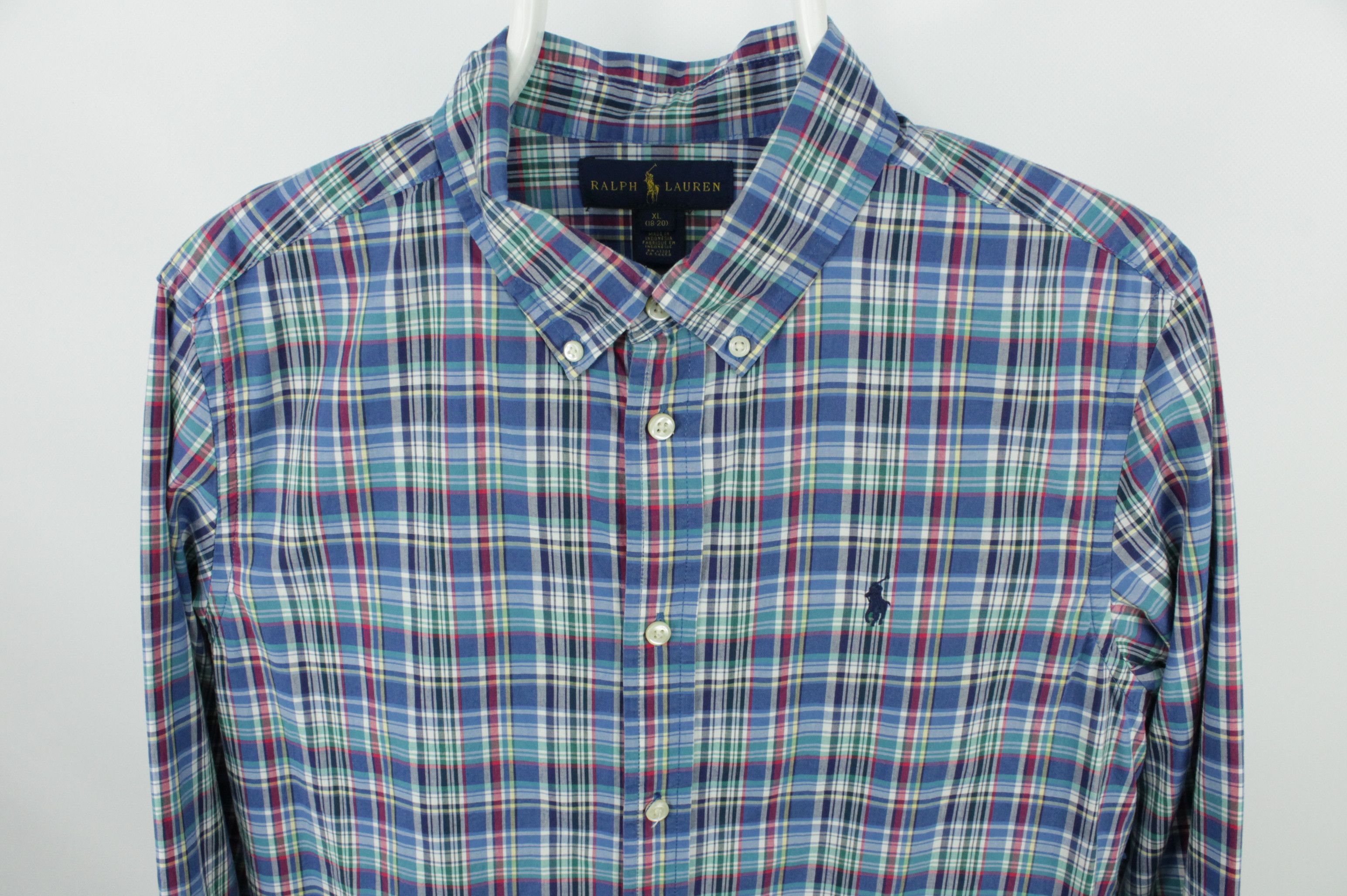 Polo Ralph Lauren × Ralph Lauren Polo Ralph Lauren Regular Fit Multicolor Checked Shirt Size US S / EU 44-46 / 1 - 2 Thumbnail