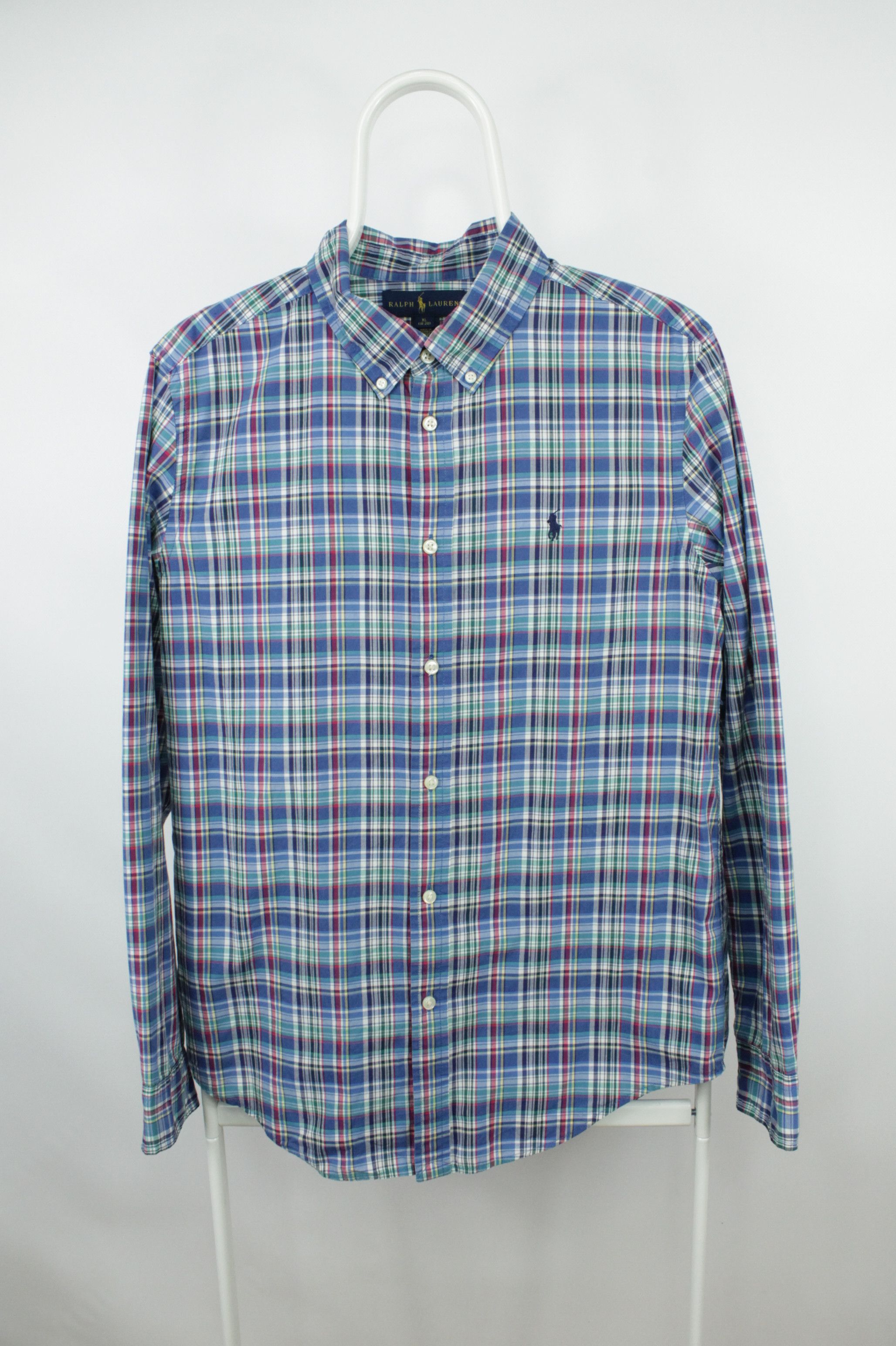 Polo Ralph Lauren × Ralph Lauren Polo Ralph Lauren Regular Fit Multicolor Checked Shirt Size US S / EU 44-46 / 1 - 1 Thumbnail