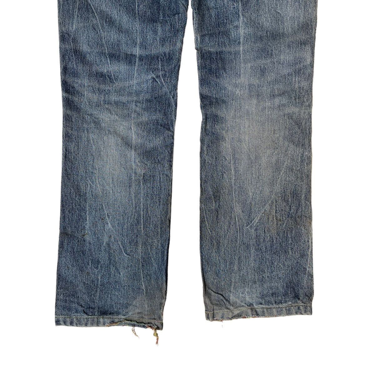 Hysteric Glamour × Japanese Brand ✅BINDING NOW✅ Japanese Cloud72 Skull Jeans Disteressed Rare Size US 30 / EU 46 - 10 Thumbnail