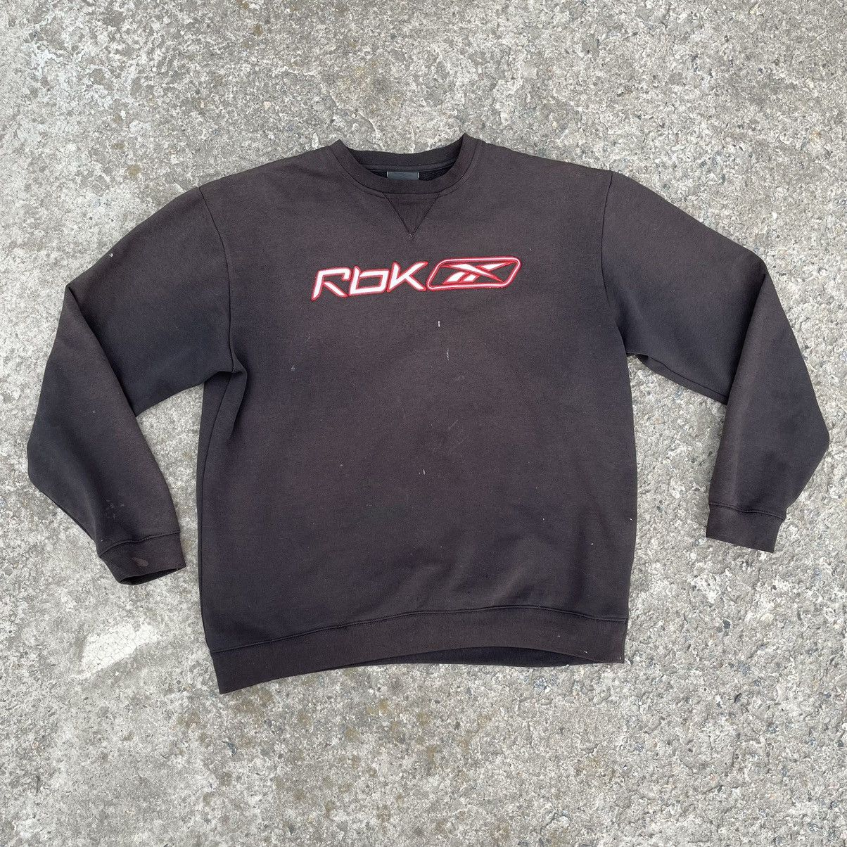 Reebok × Vintage Vintage Reebok Sweatshirt Logo 90s Y2K Sweater Streetstyle Size US XL / EU 56 / 4 - 1 Thumbnail