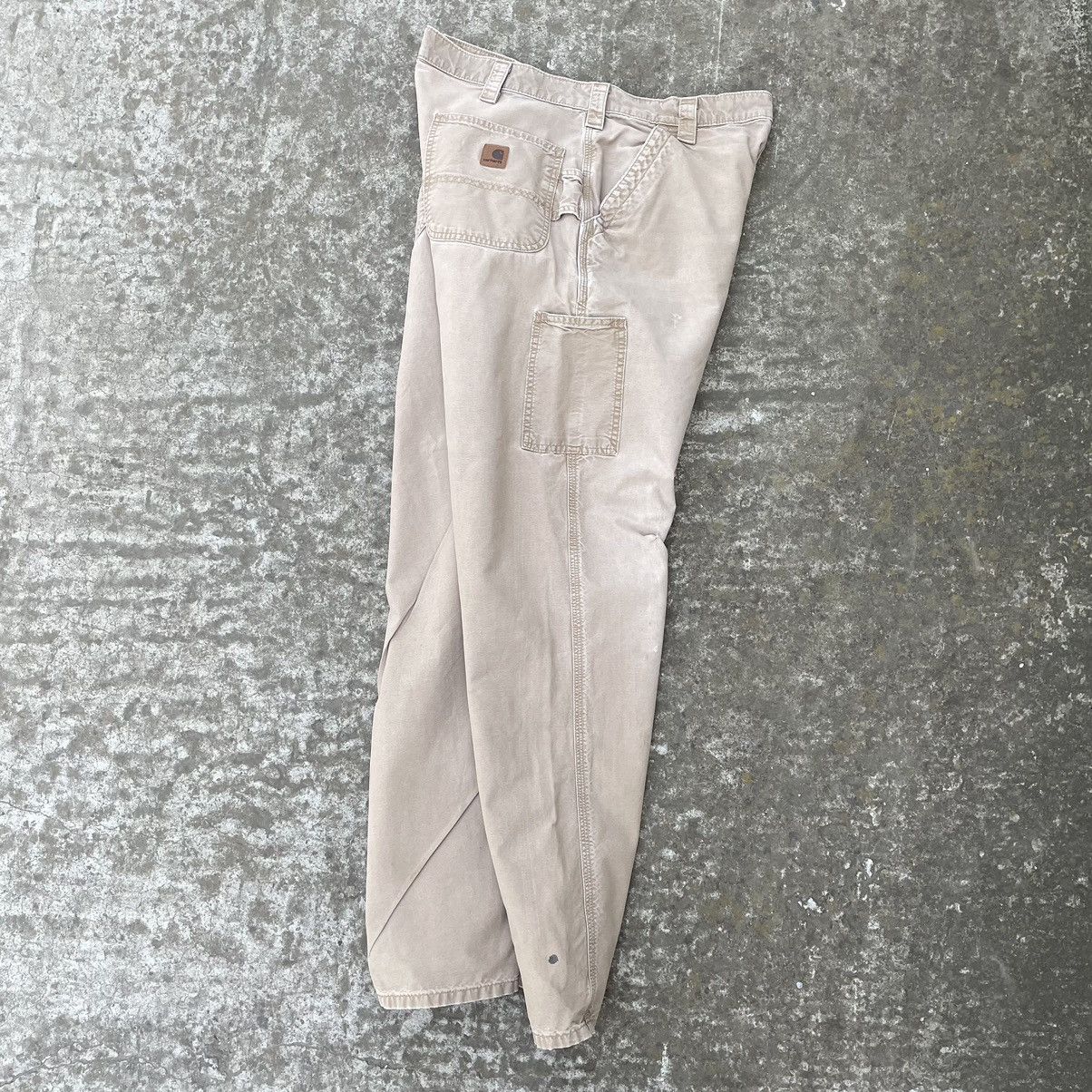 Carhartt × Vintage Vintage Carhartt Distressed Faded Crazy Pants Very Rare Size US 36 / EU 52 - 5 Thumbnail