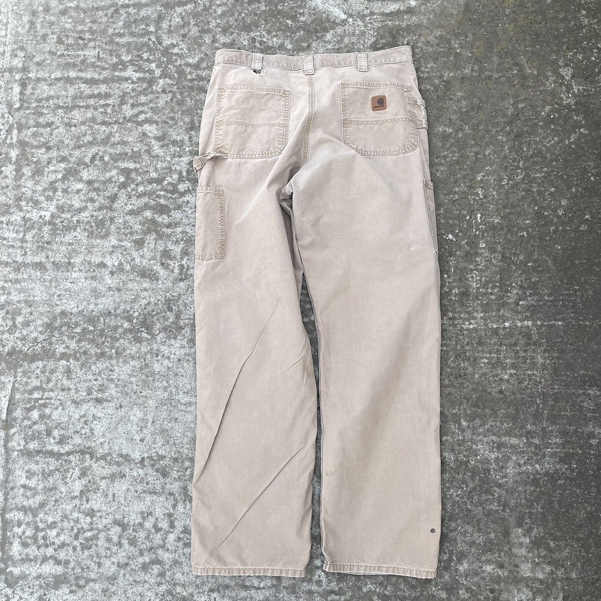 Carhartt × Vintage Vintage Carhartt Distressed Faded Crazy Pants Very Rare Size US 36 / EU 52 - 6 Thumbnail
