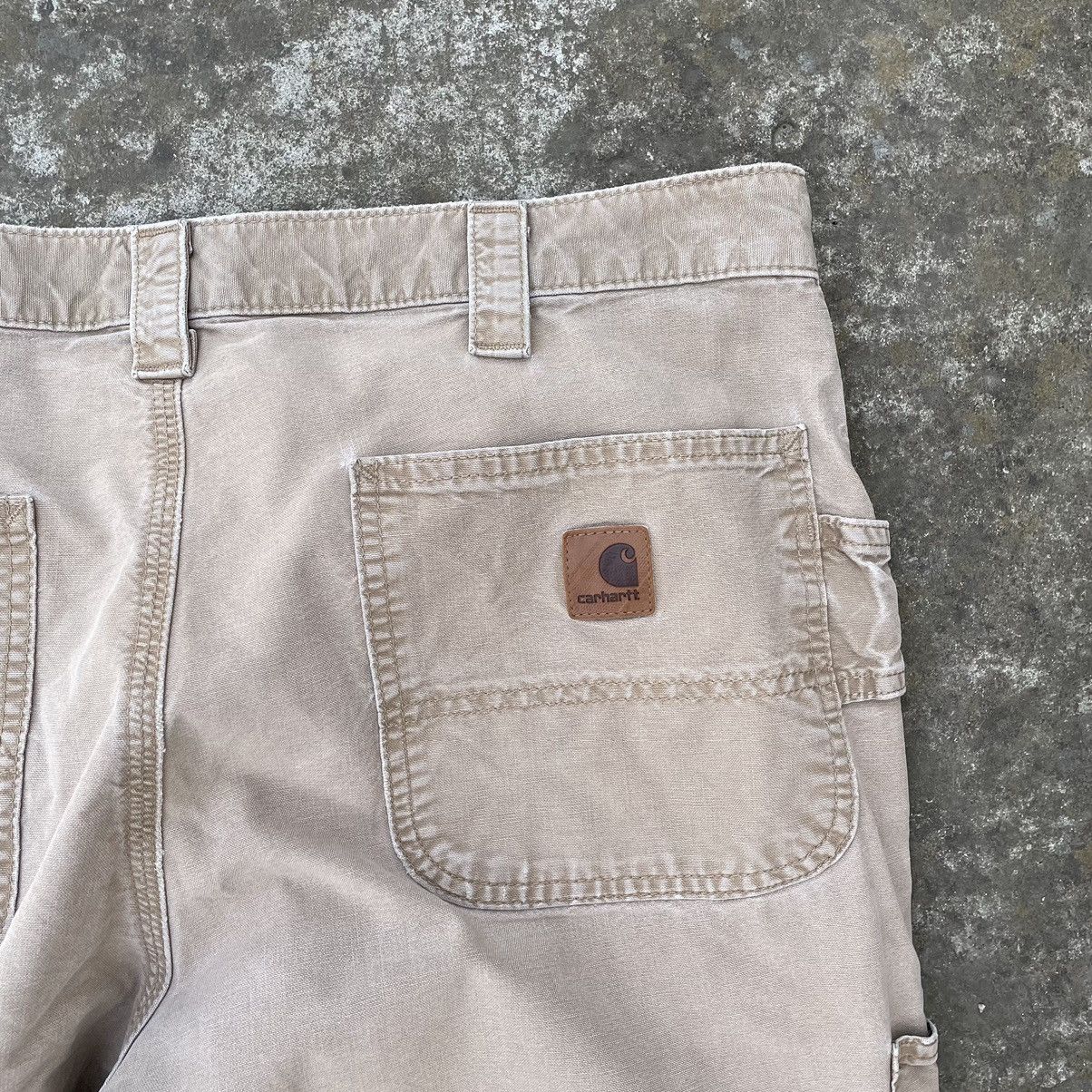 Carhartt × Vintage Vintage Carhartt Distressed Faded Crazy Pants Very Rare Size US 36 / EU 52 - 9 Thumbnail