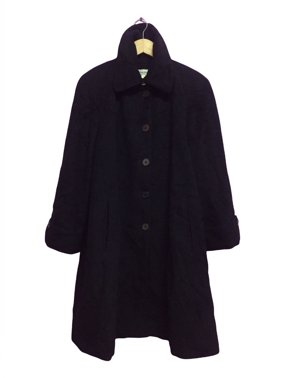 Calvin Klein Calvin Klein Wool Long Jackets Size US M / EU 48-50 / 2 - 1 Thumbnail