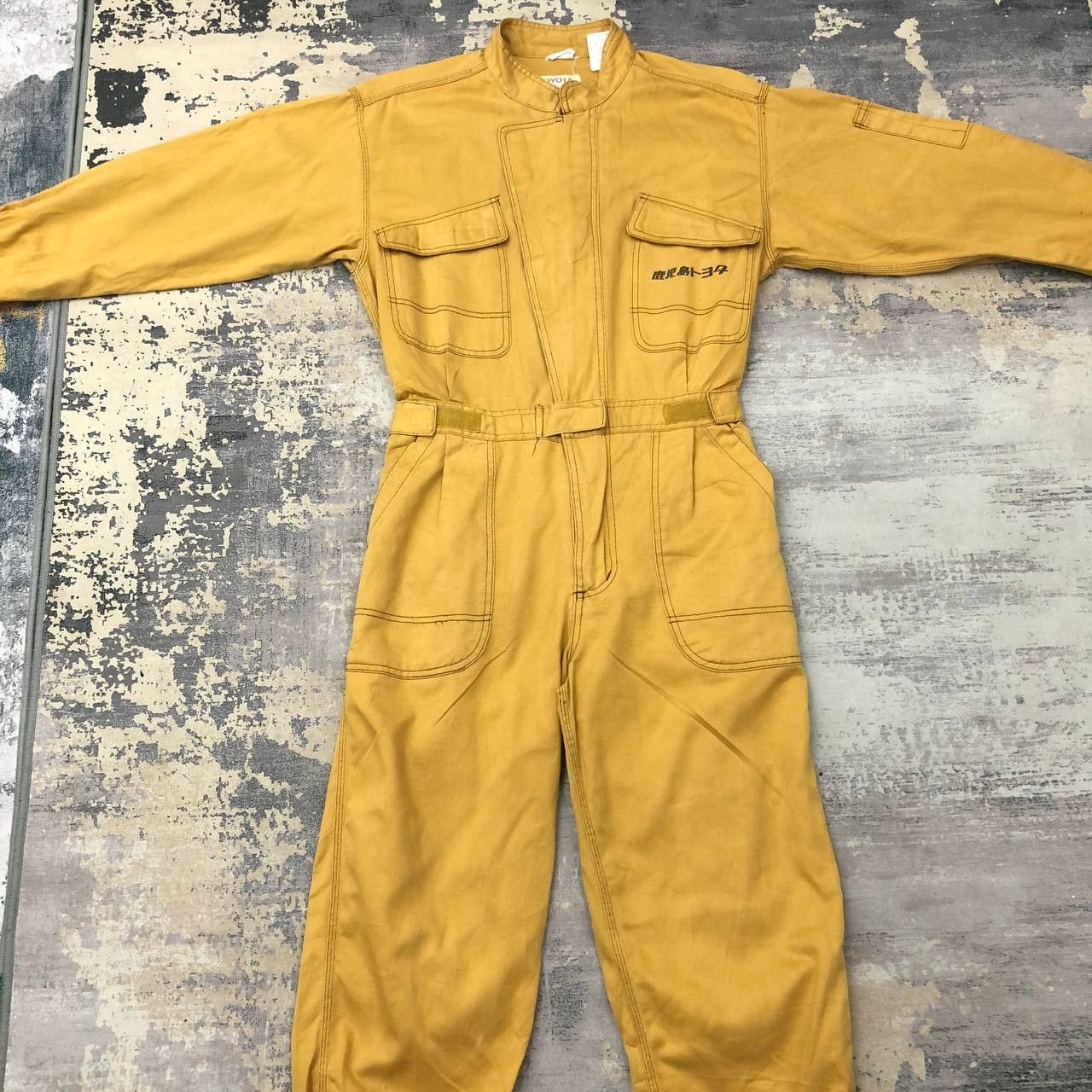 Japanese Brand P681 TOYOTA x THREE MONKEYS COVERALLS Size US M / EU 48-50 / 2 - 3 Thumbnail