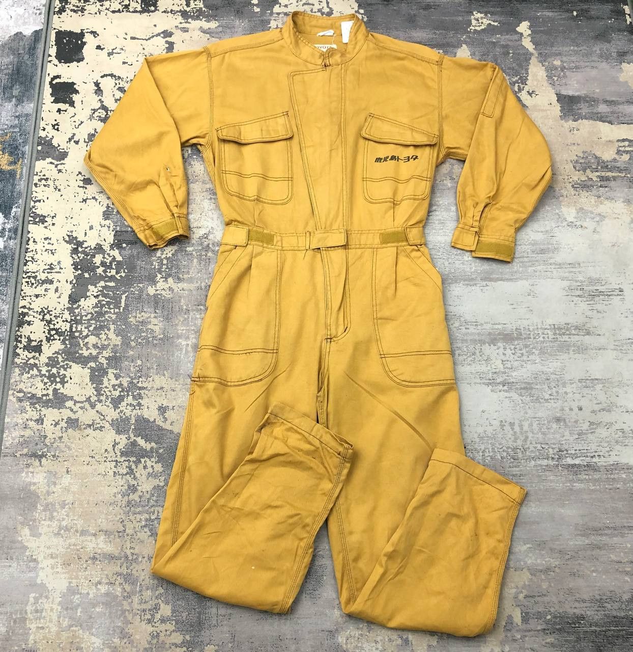 Japanese Brand P681 TOYOTA x THREE MONKEYS COVERALLS Size US M / EU 48-50 / 2 - 2 Thumbnail