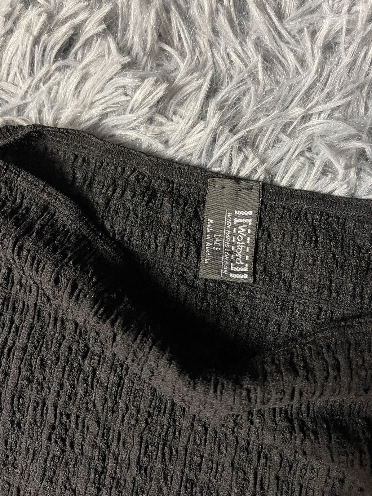 Vintage × Wolford Wolford avant garde mesh JPG style longsleeve 90s vintage Size S / US 4 / IT 40 - 2 Thumbnail