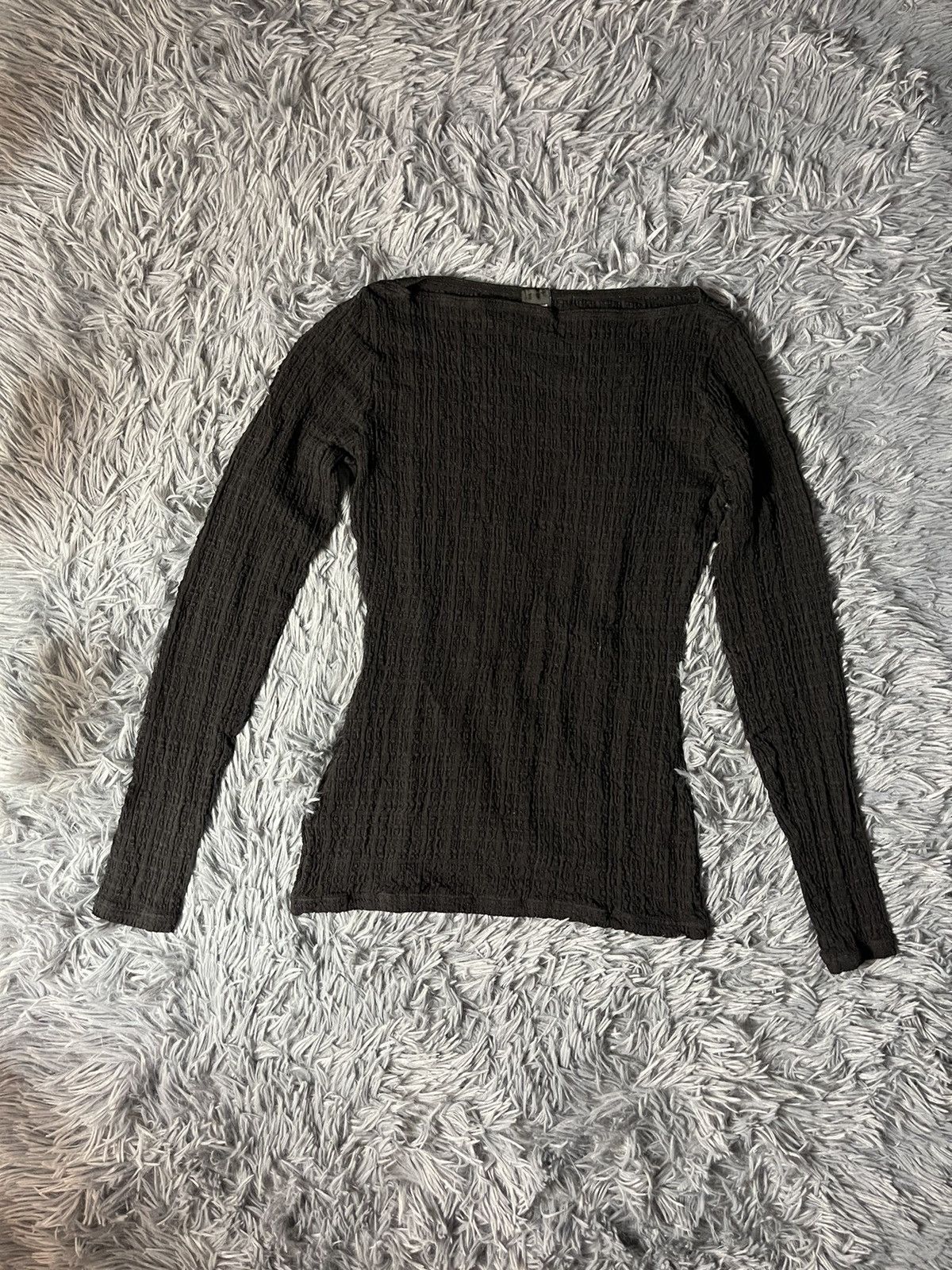 Vintage × Wolford Wolford avant garde mesh JPG style longsleeve 90s vintage Size S / US 4 / IT 40 - 1 Thumbnail