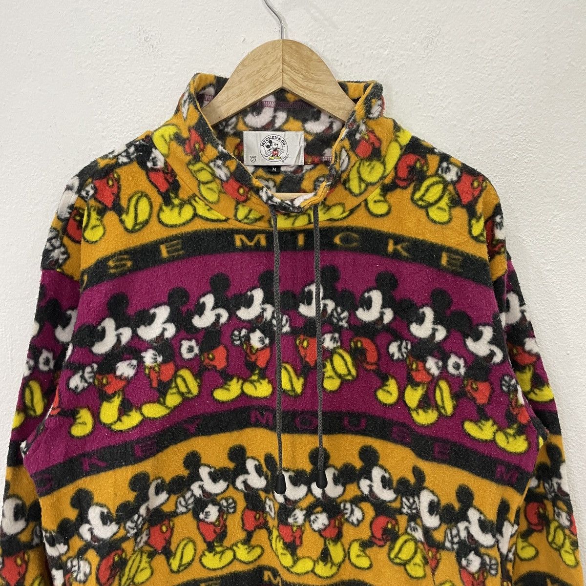 Mickey Mouse Vintage Mickey & Co Fullprint Sweatshirt Size US M / EU 48-50 / 2 - 4 Thumbnail