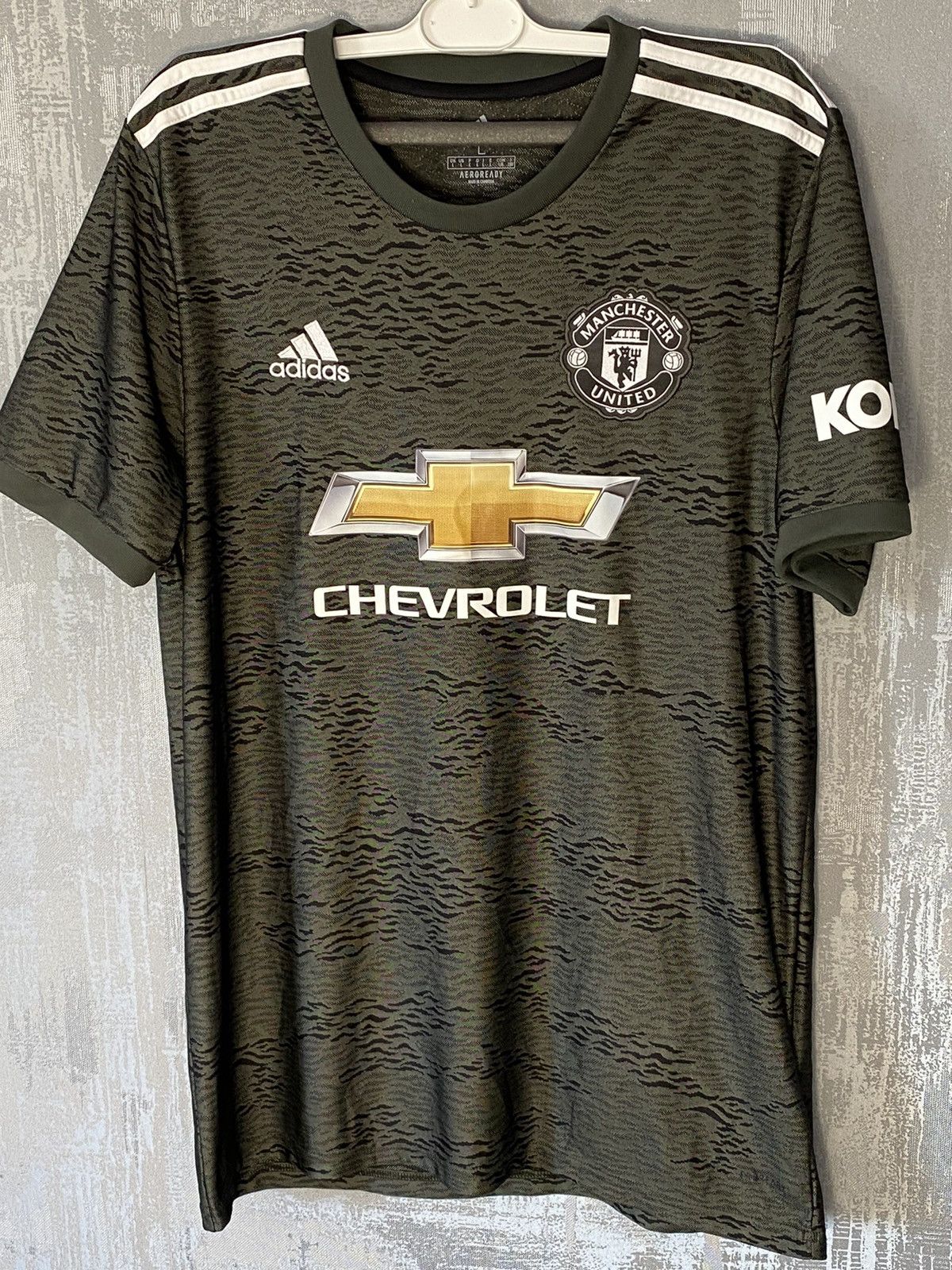 2020 2021 Manchester United adidas Away Soccer Jersey