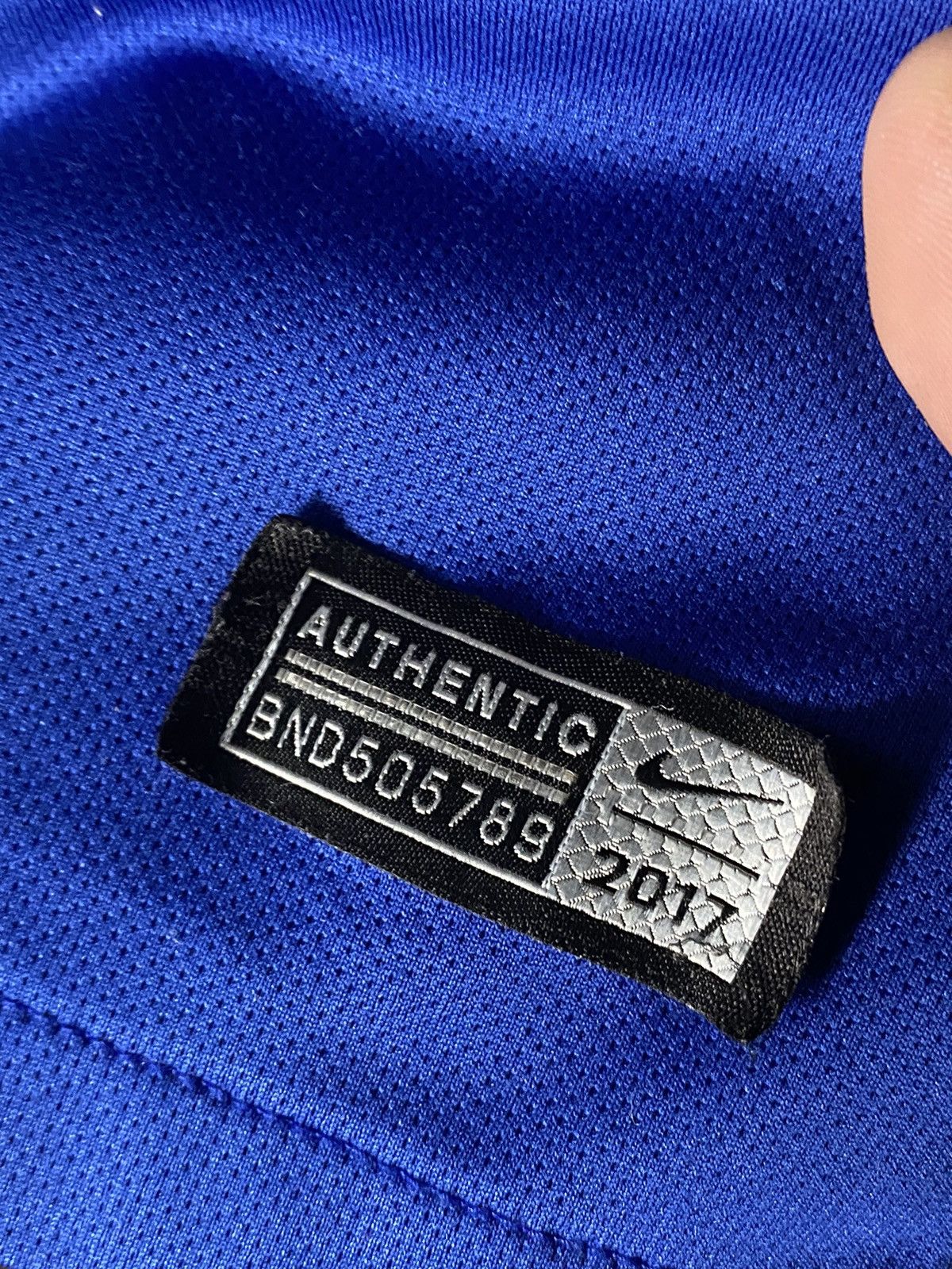 Nike 2017 Chelsea Nike Home Soccer Jersey Size US M / EU 48-50 / 2 - 3 Thumbnail