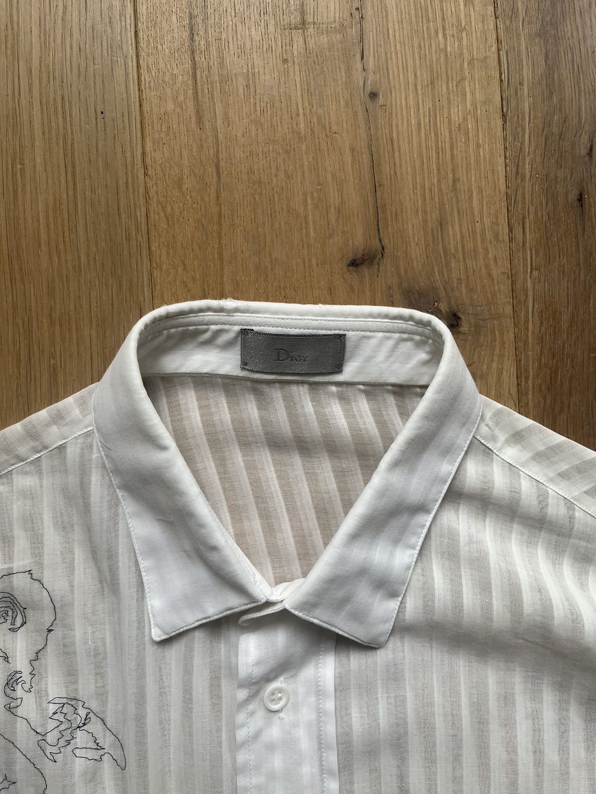 Dior Dior AW04 VOTC Tattoo Button Up Shirt | Grailed
