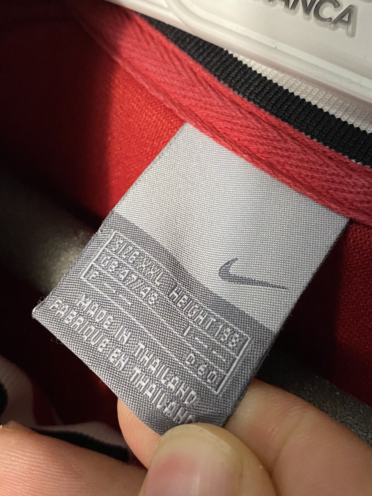 Nike × Vintage Vintage Manchester United Nike Jacket Track Red Size US XXL / EU 58 / 5 - 3 Thumbnail