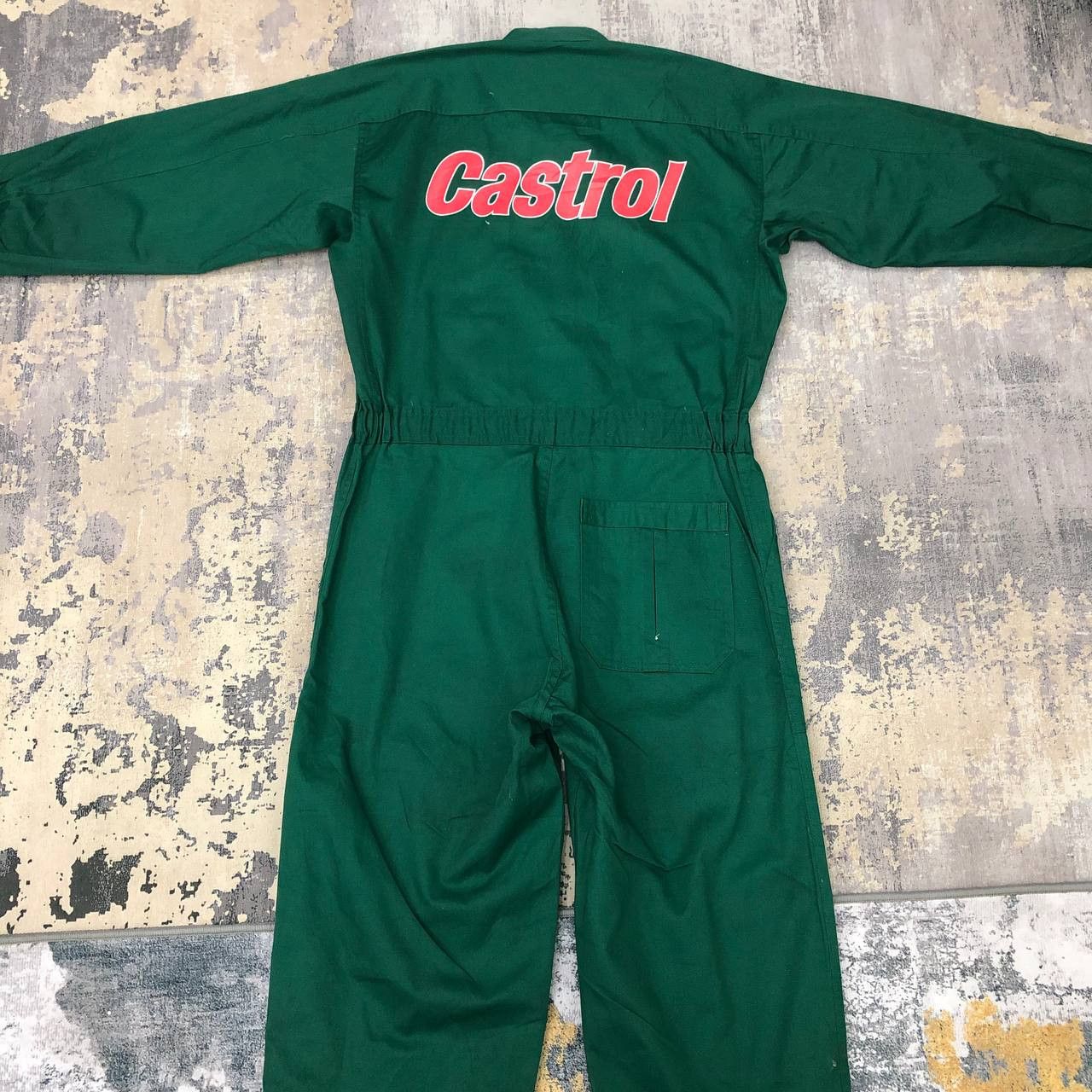 Japanese Brand P673 CASTROL OIL RACING UNIFORM COVERALLS Size US M / EU 48-50 / 2 - 1 Thumbnail