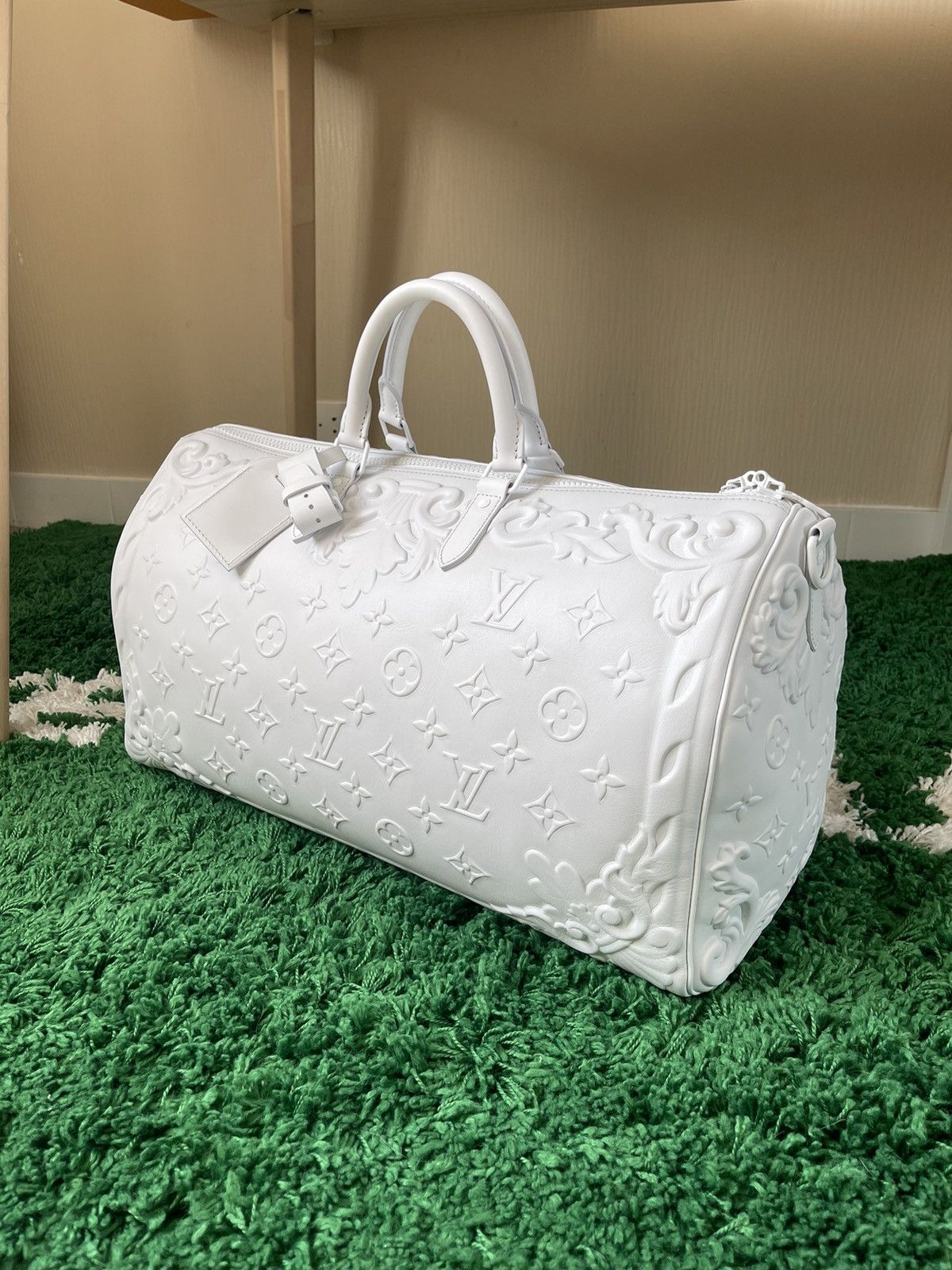 Louis Vuitton × Virgil Abloh KEEPALL VIRGIL ABLOH LOUIS VUITTON Size ONE SIZE - 6 Thumbnail