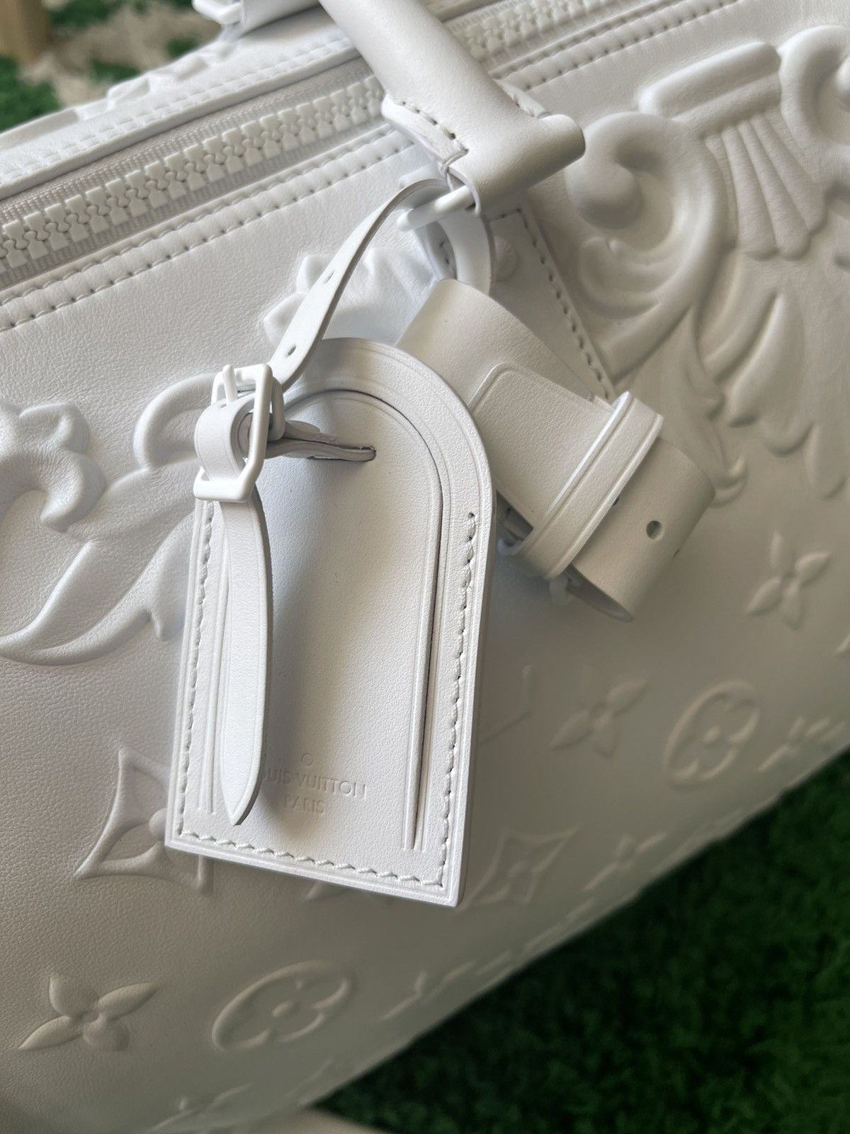 Louis Vuitton × Virgil Abloh KEEPALL VIRGIL ABLOH LOUIS VUITTON Size ONE SIZE - 4 Thumbnail