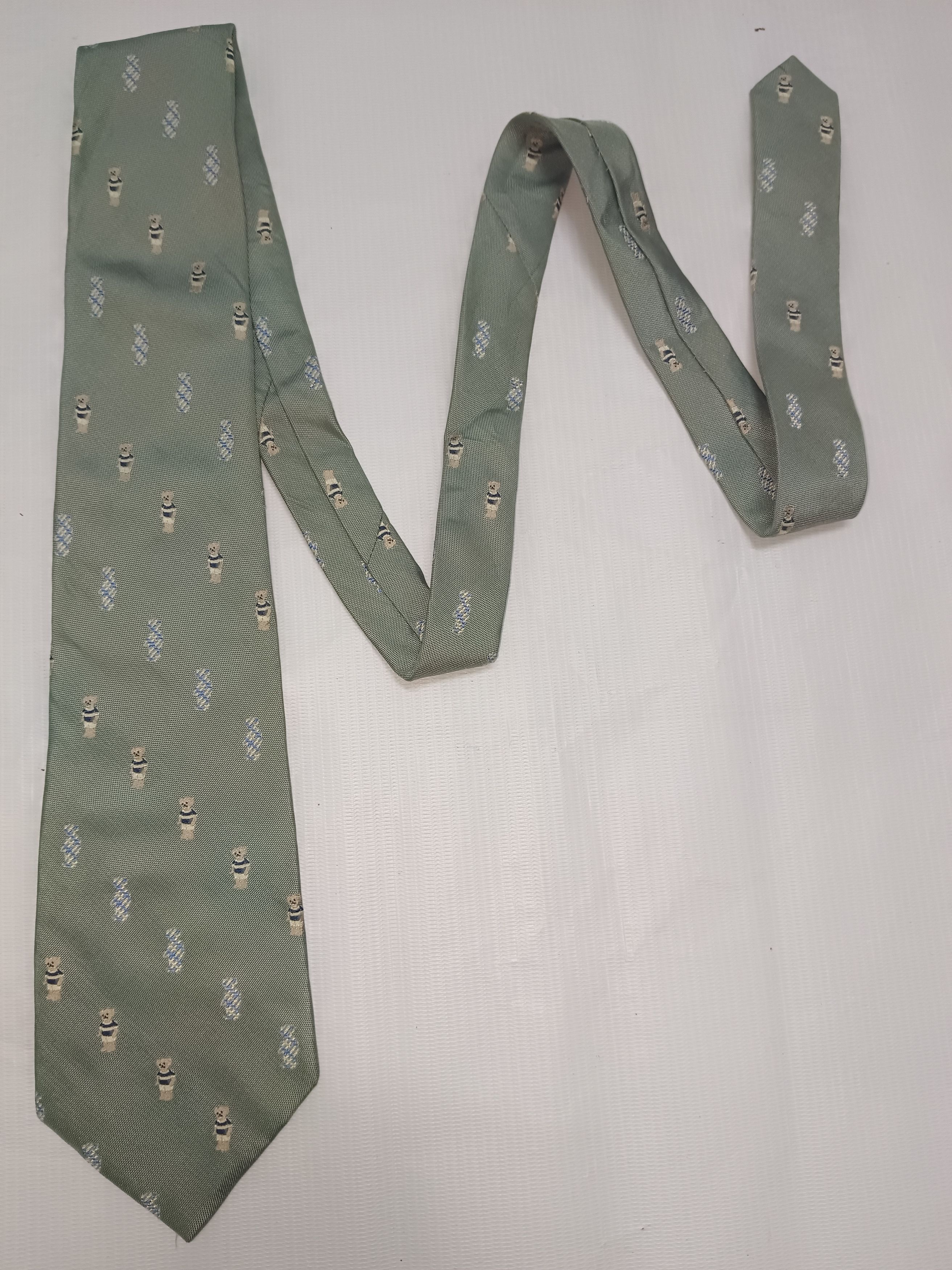 Polo Ralph Lauren × Vintage Vintage Polo Chaps Ralph Lauren Polo Bear Tie Size ONE SIZE - 2 Thumbnail