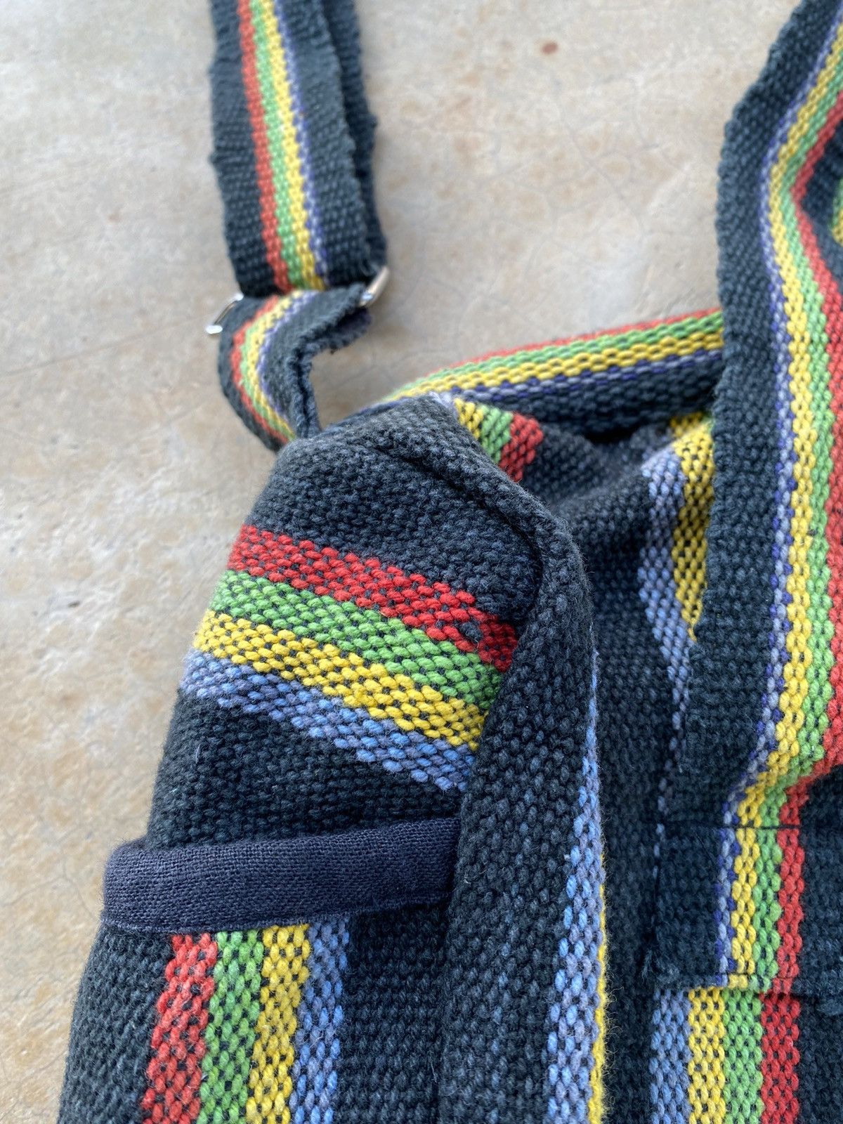 Vintage Vintage Baja Malaina Cross Body Bag Size ONE SIZE - 9 Thumbnail