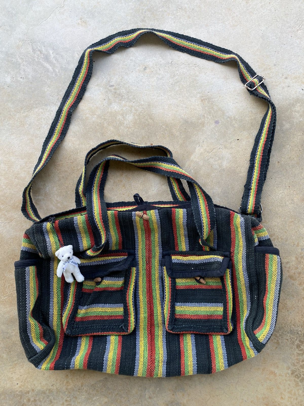 Vintage Vintage Baja Malaina Cross Body Bag Size ONE SIZE - 1 Thumbnail