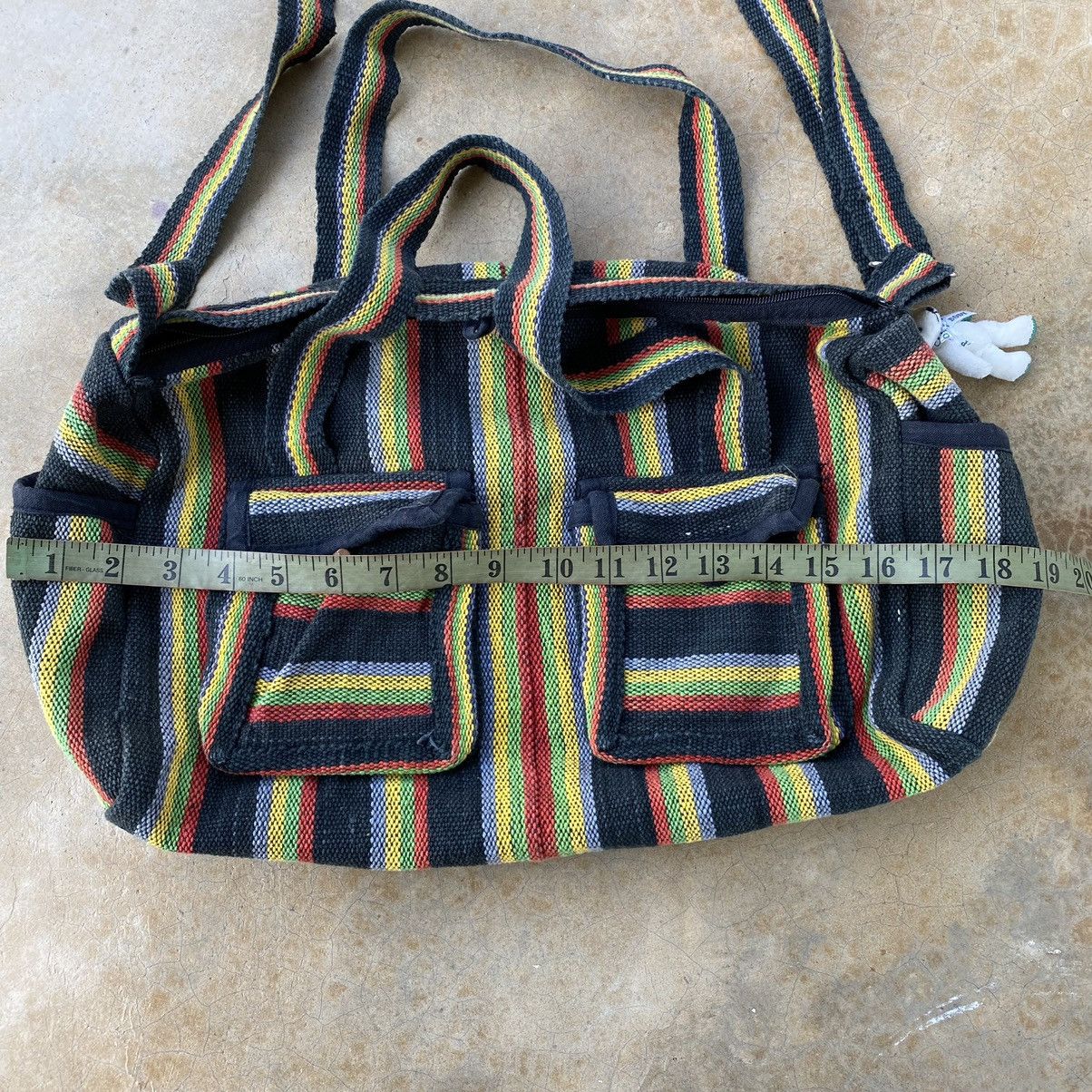 Vintage Vintage Baja Malaina Cross Body Bag Size ONE SIZE - 18 Thumbnail