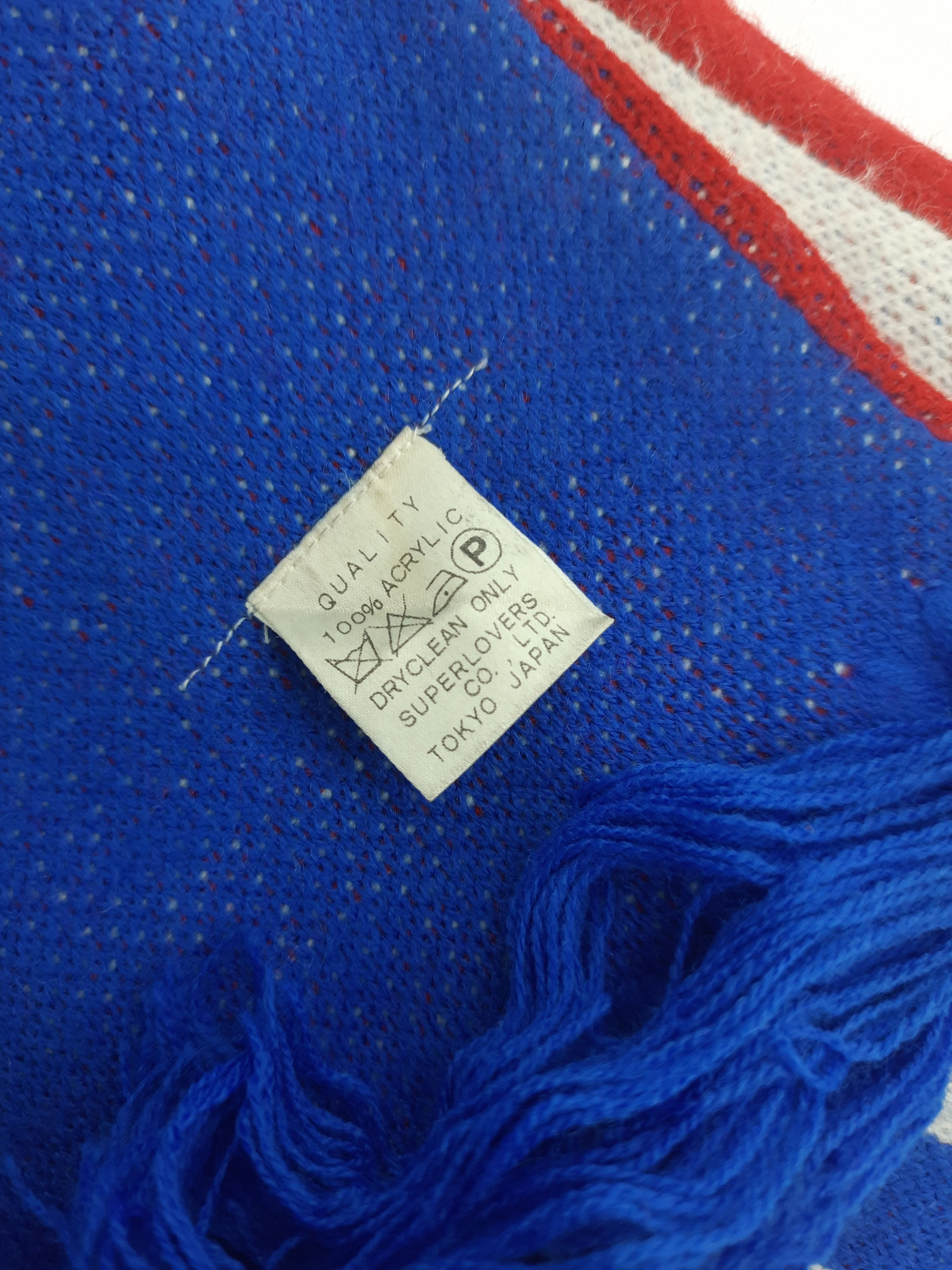 Japanese Brand Super Lovers Scarf / Muffler / Wool - MF31 Size ONE SIZE - 6 Thumbnail