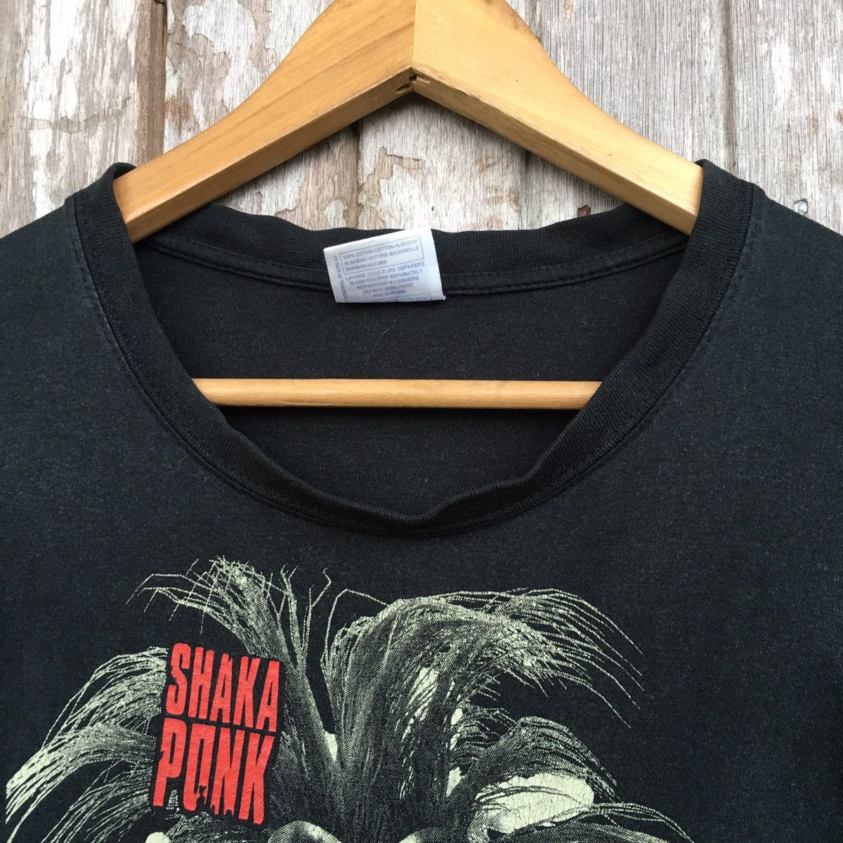 Band Tees Thrashed Faded Vintage Y2K Shaka Ponk Band ERD GRUNGE TEE Size US XL / EU 56 / 4 - 3 Thumbnail