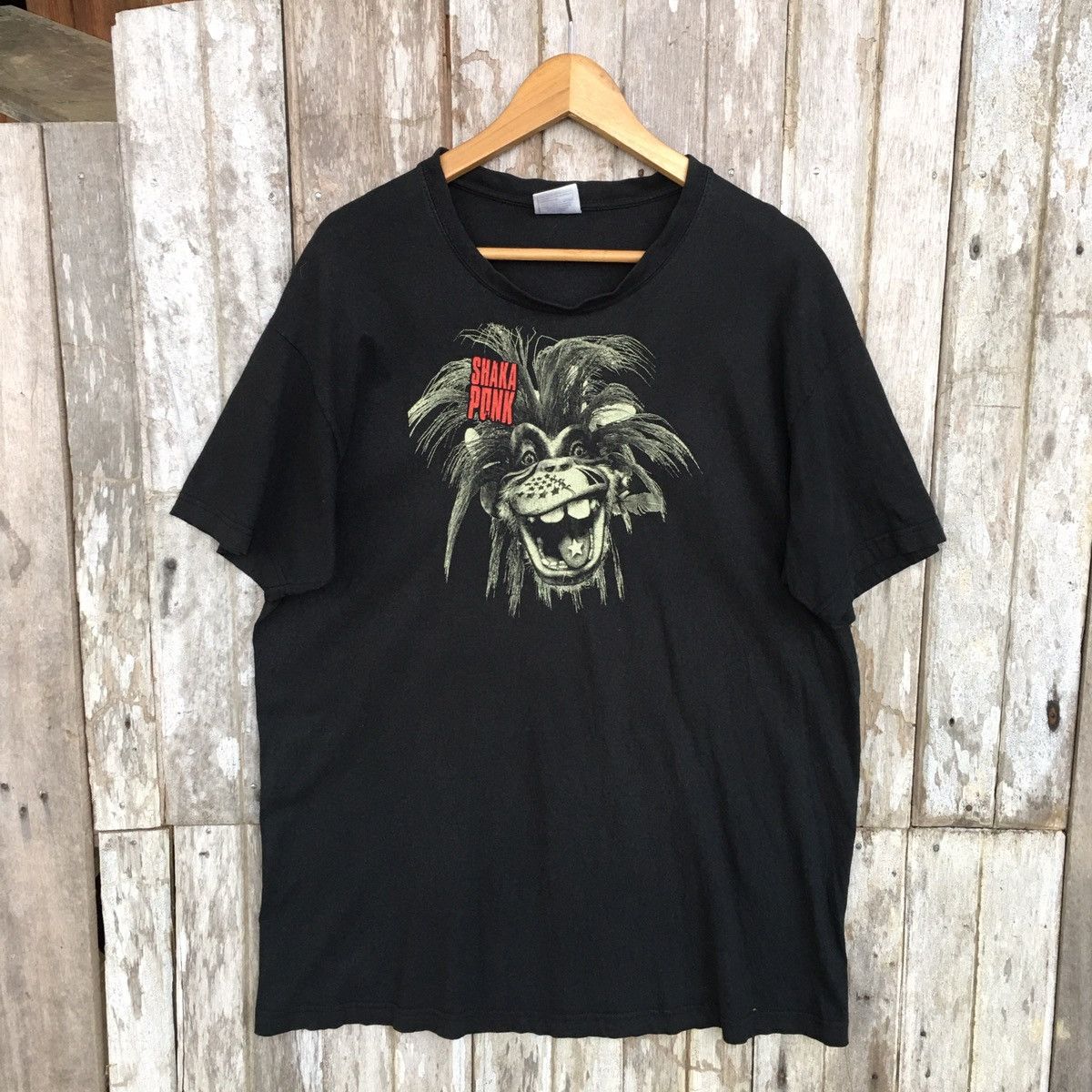 Band Tees Thrashed Faded Vintage Y2K Shaka Ponk Band ERD GRUNGE TEE Size US XL / EU 56 / 4 - 1 Thumbnail