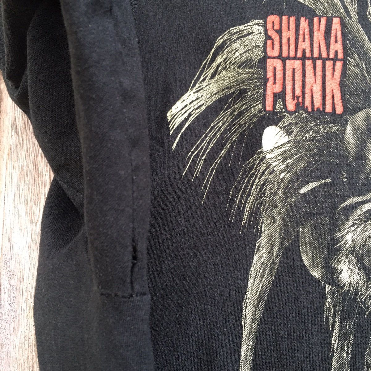Band Tees Thrashed Faded Vintage Y2K Shaka Ponk Band ERD GRUNGE TEE Size US XL / EU 56 / 4 - 8 Thumbnail