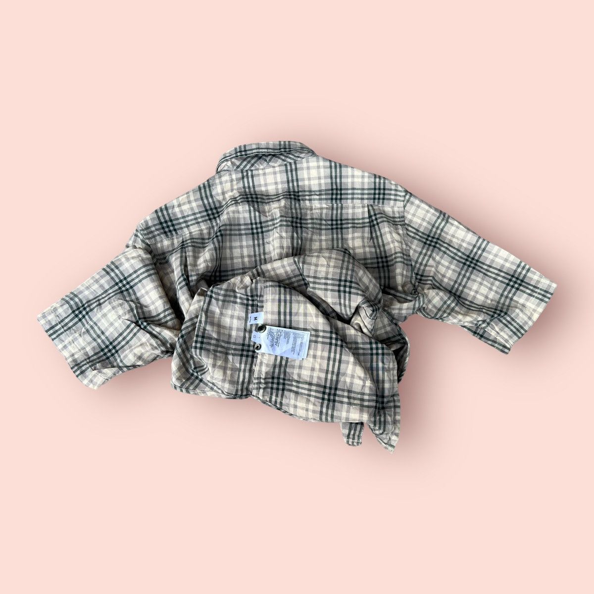 Jun Takahashi UNDERCOVER X UNIQLO PLAID BUTTON UP SHIRT Size US M / EU 48-50 / 2 - 18 Thumbnail