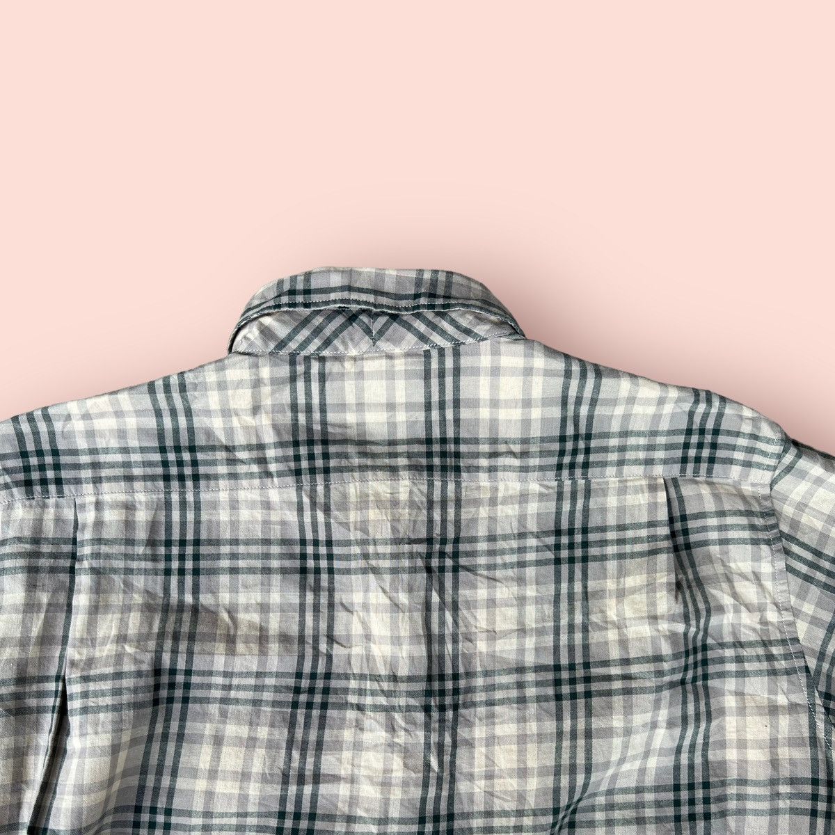 Jun Takahashi UNDERCOVER X UNIQLO PLAID BUTTON UP SHIRT Size US M / EU 48-50 / 2 - 16 Thumbnail