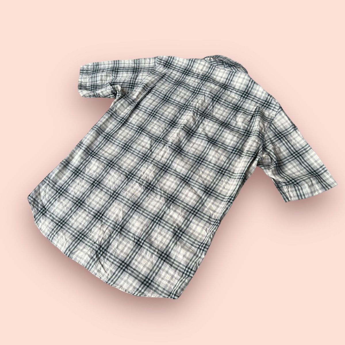 Jun Takahashi UNDERCOVER X UNIQLO PLAID BUTTON UP SHIRT Size US M / EU 48-50 / 2 - 14 Thumbnail