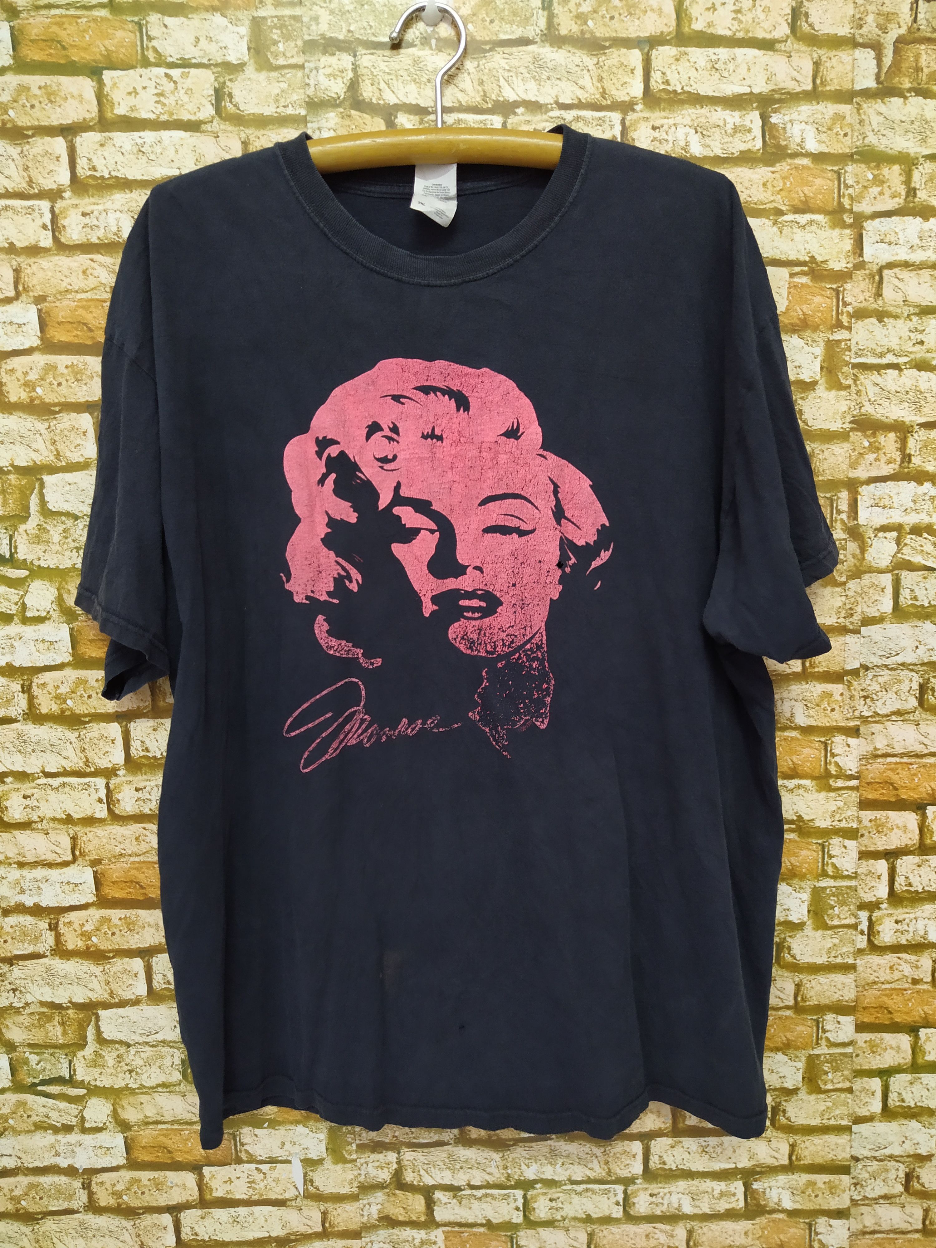 Band Tees × Fruit Of The Loom MARILYN MONROE SHIRT (B465) Size US XXL / EU 58 / 5 - 1 Thumbnail