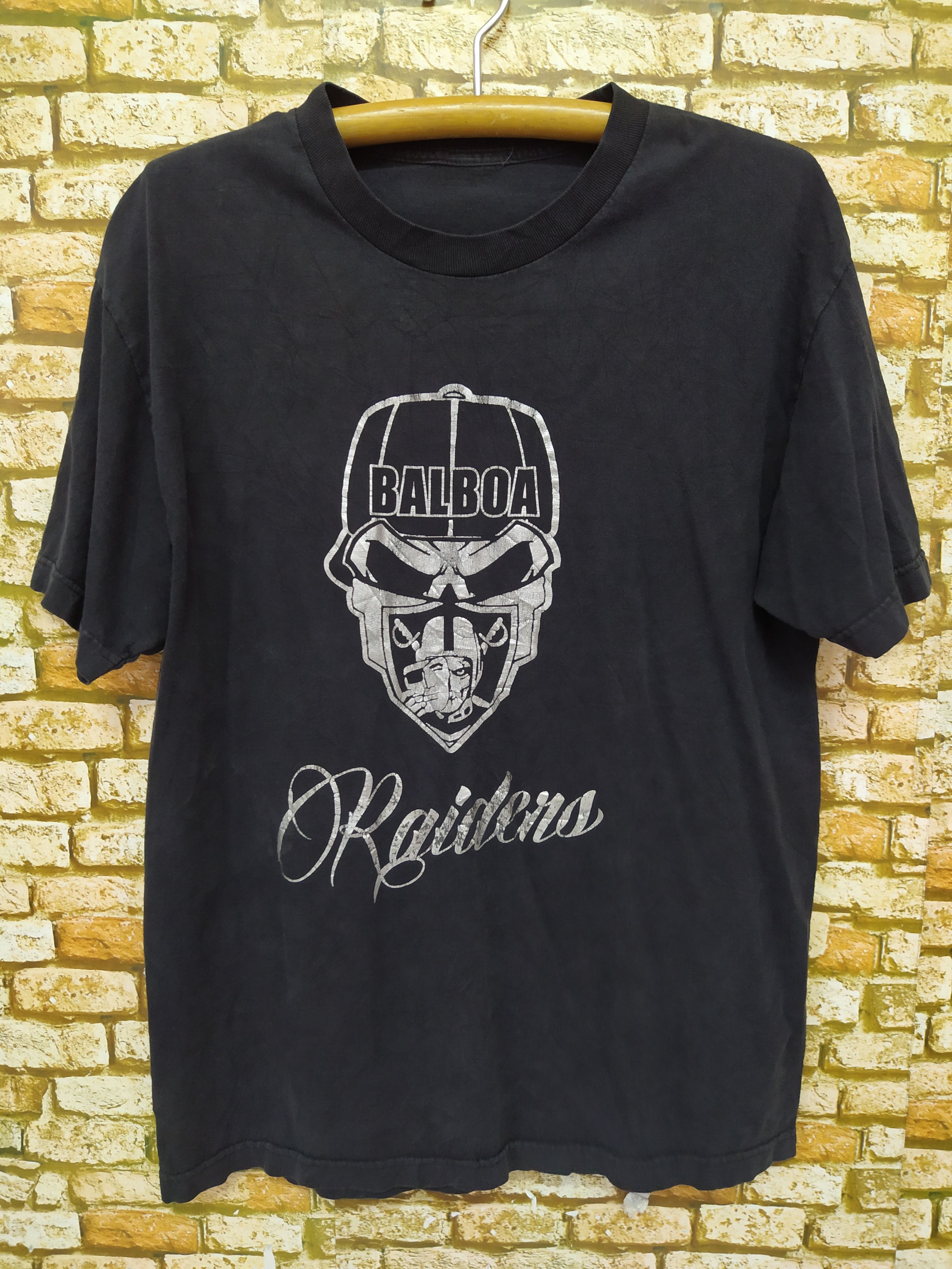 Japanese Brand BALBOA x RAIDERS SHIRT (B466) Size US M / EU 48-50 / 2 - 1 Thumbnail