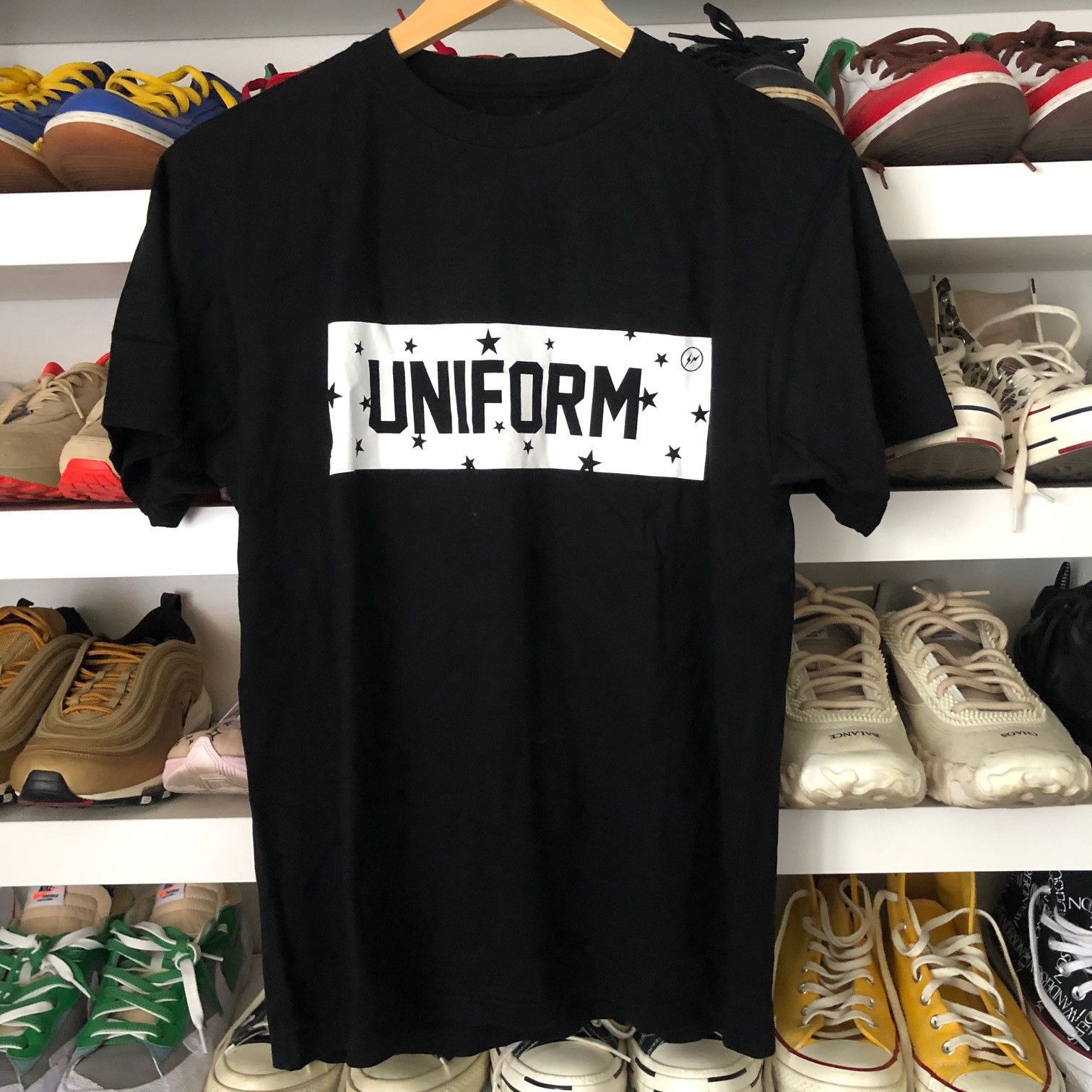 Fragment Design × uniform experiment UNIFORM EXPERIMENT Star Box Logo Tee Shirt Size US M / EU 48-50 / 2 - 1 Thumbnail