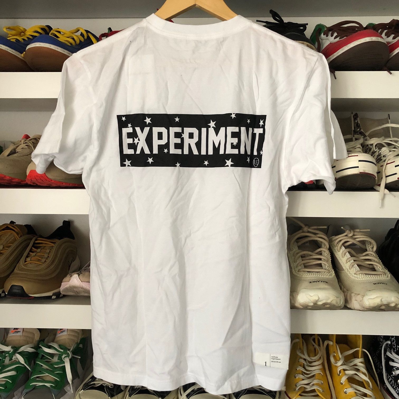 Fragment Design × uniform experiment UNIFORM EXPERIMENT Star Box Logo Tee Shirt Size US S / EU 44-46 / 1 - 6 Thumbnail