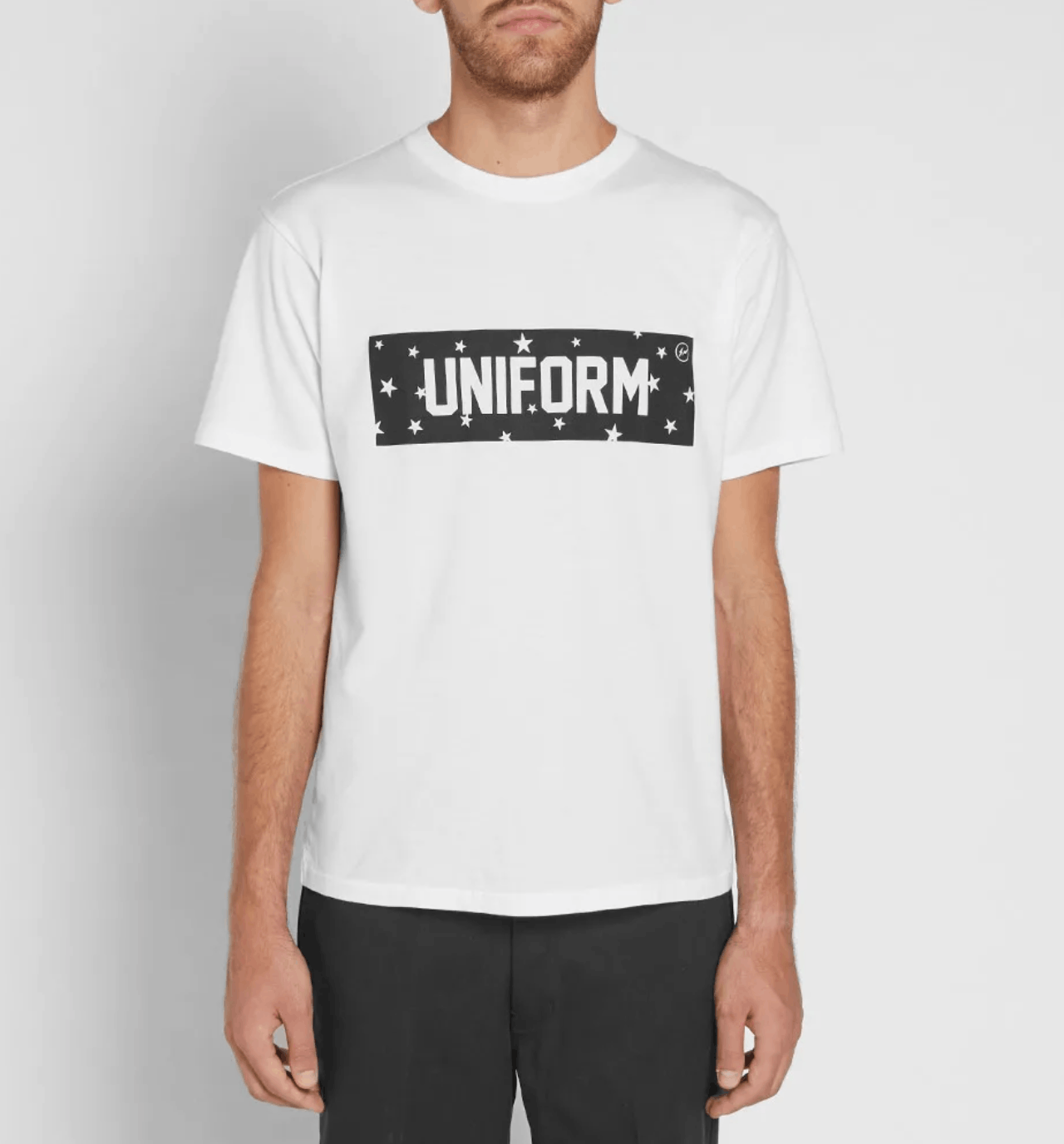 Fragment Design × uniform experiment UNIFORM EXPERIMENT Star Box Logo Tee Shirt Size US S / EU 44-46 / 1 - 3 Thumbnail